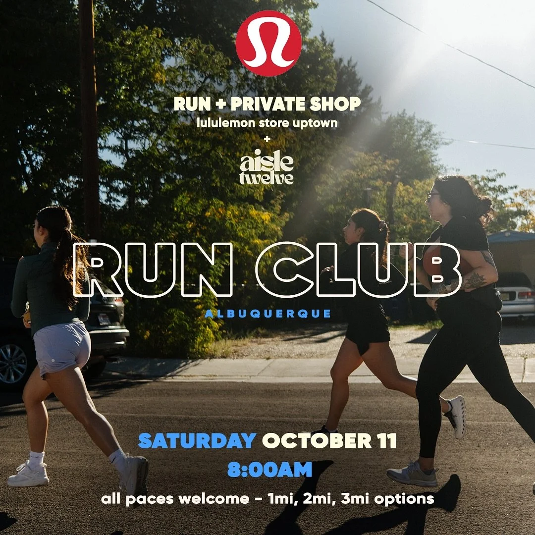 This Saturday @lululemon is celebrating the running community with a run at the Uptown Store and a private shop event after for all who attend, plus coffee/matcha from @downaisle12 

Details: 25% off up to 15 items