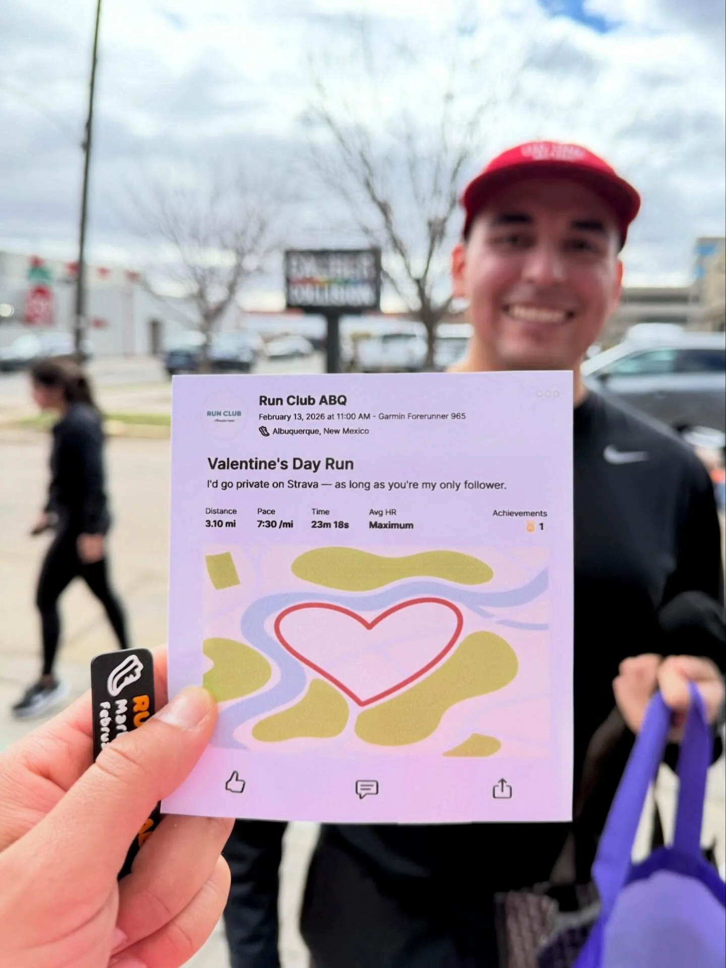 LOVE, RUN, BEER @marblebrewery @blissinthecityabq ❤️💗

We had the best time celebrating Valentine&rsquo;s Day with a great yoga flow and run followed by hangs with the best beer from @marblebrewery. Thanks for hanging out with us ❤️