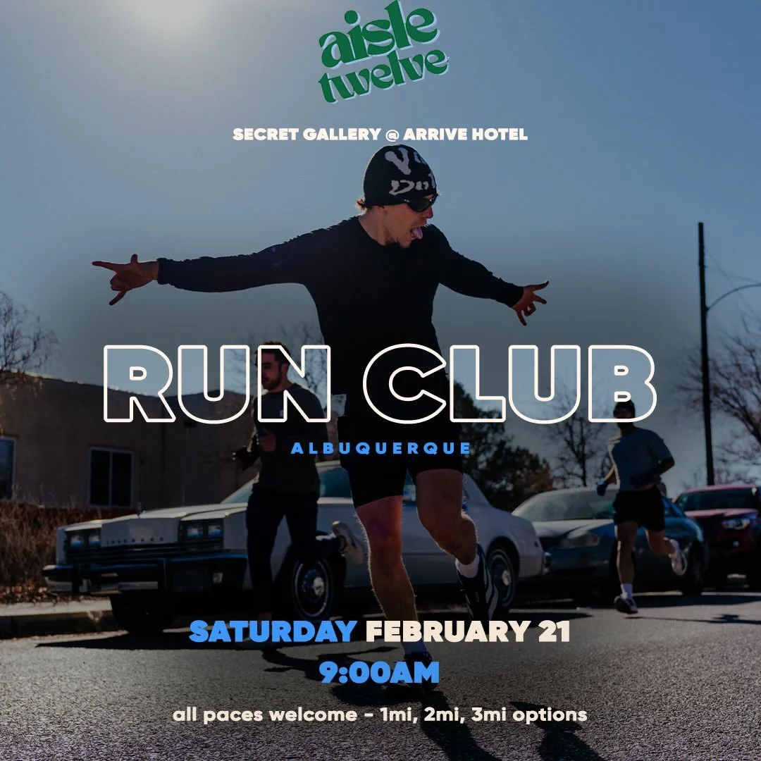 Meet us this Saturday at 9AM outside of @secretgallerynm at Arrive Hotel Downtown ⚡️⚡️⚡️ Coffee &amp; Matcha from your favorite @downaisle12 💙