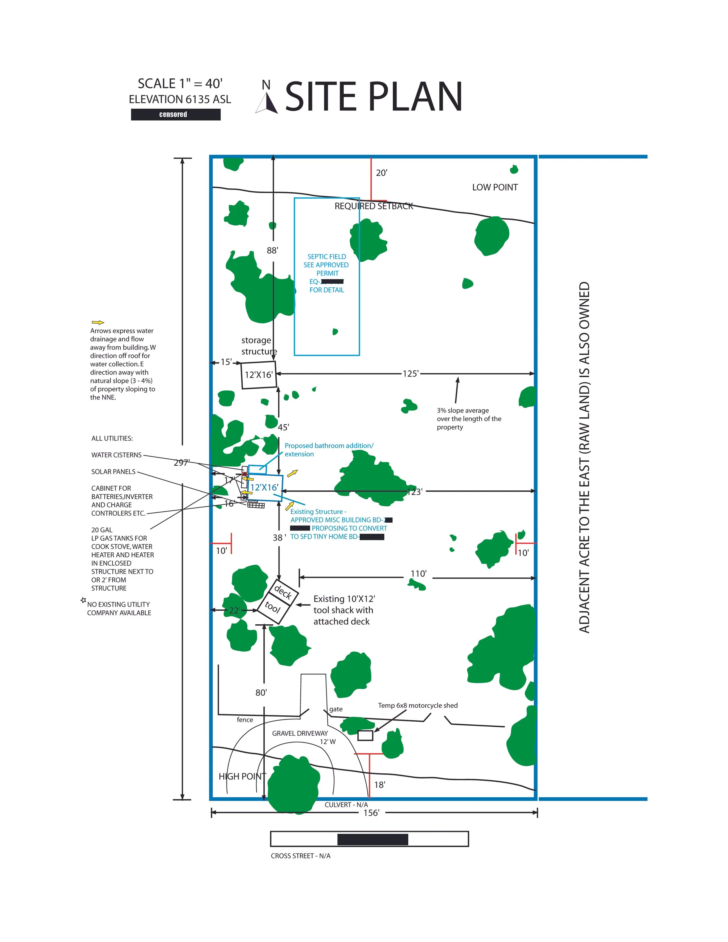 1 ACRE PROPERTY WITH SEPTIC AND SOLAR UTILITIES