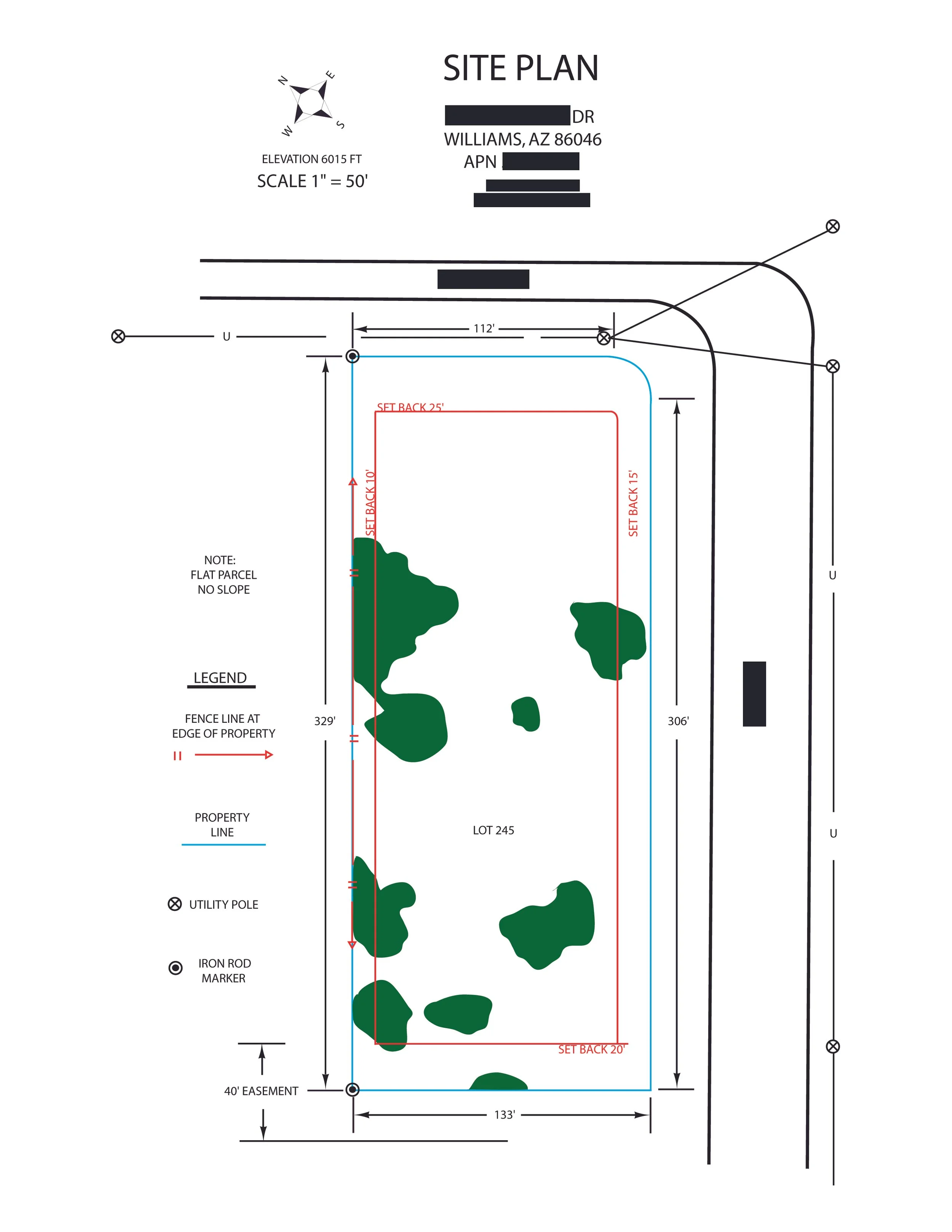 1 ACRE PROPERTY WITH UTILITIES