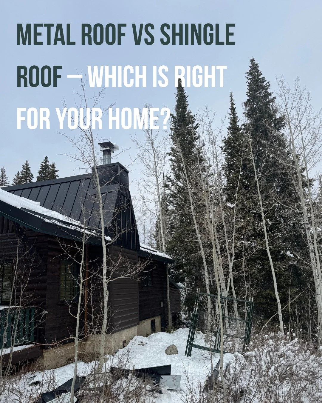 NEW BLOG POST: Choosing a new roof is a major decision, and one of the most common questions homeowners ask is whether to choose metal roofing or asphalt shingles. Both options have advantages &mdash; but which one fits your home best? Read more on o