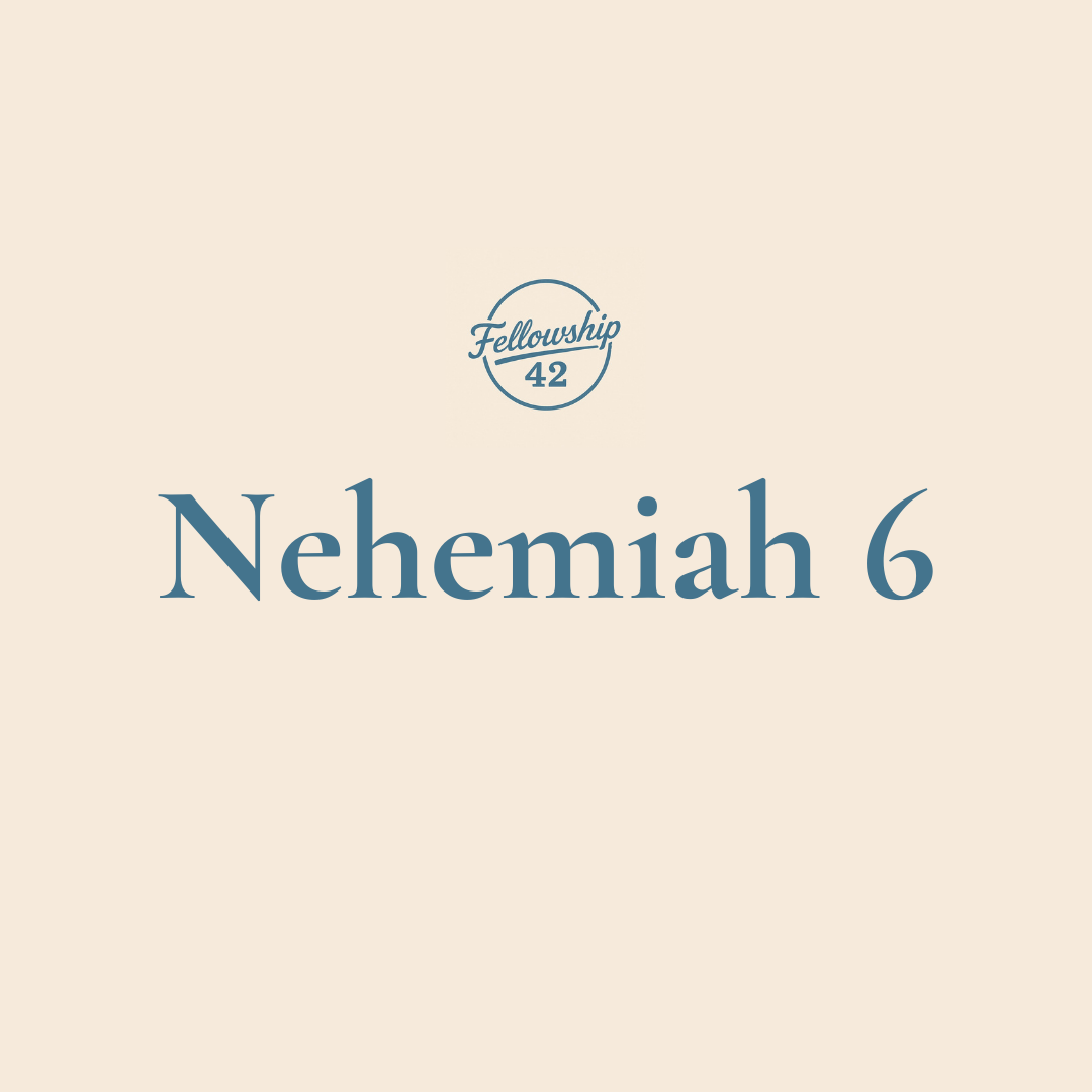 Nehemiah 6