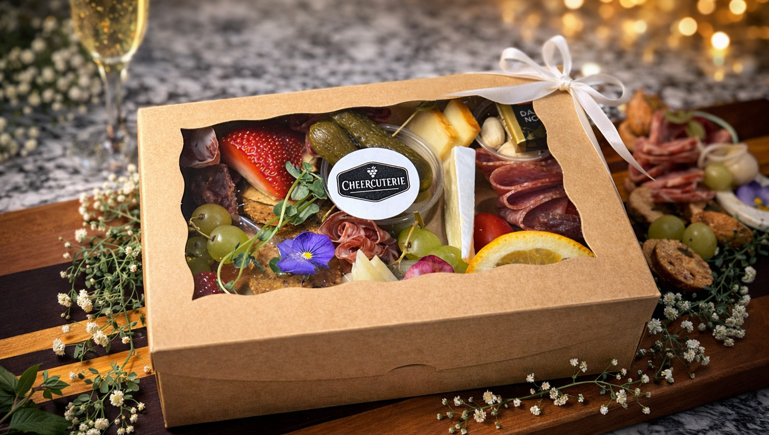 Charcuterie box for weddings and events in the Okanagan