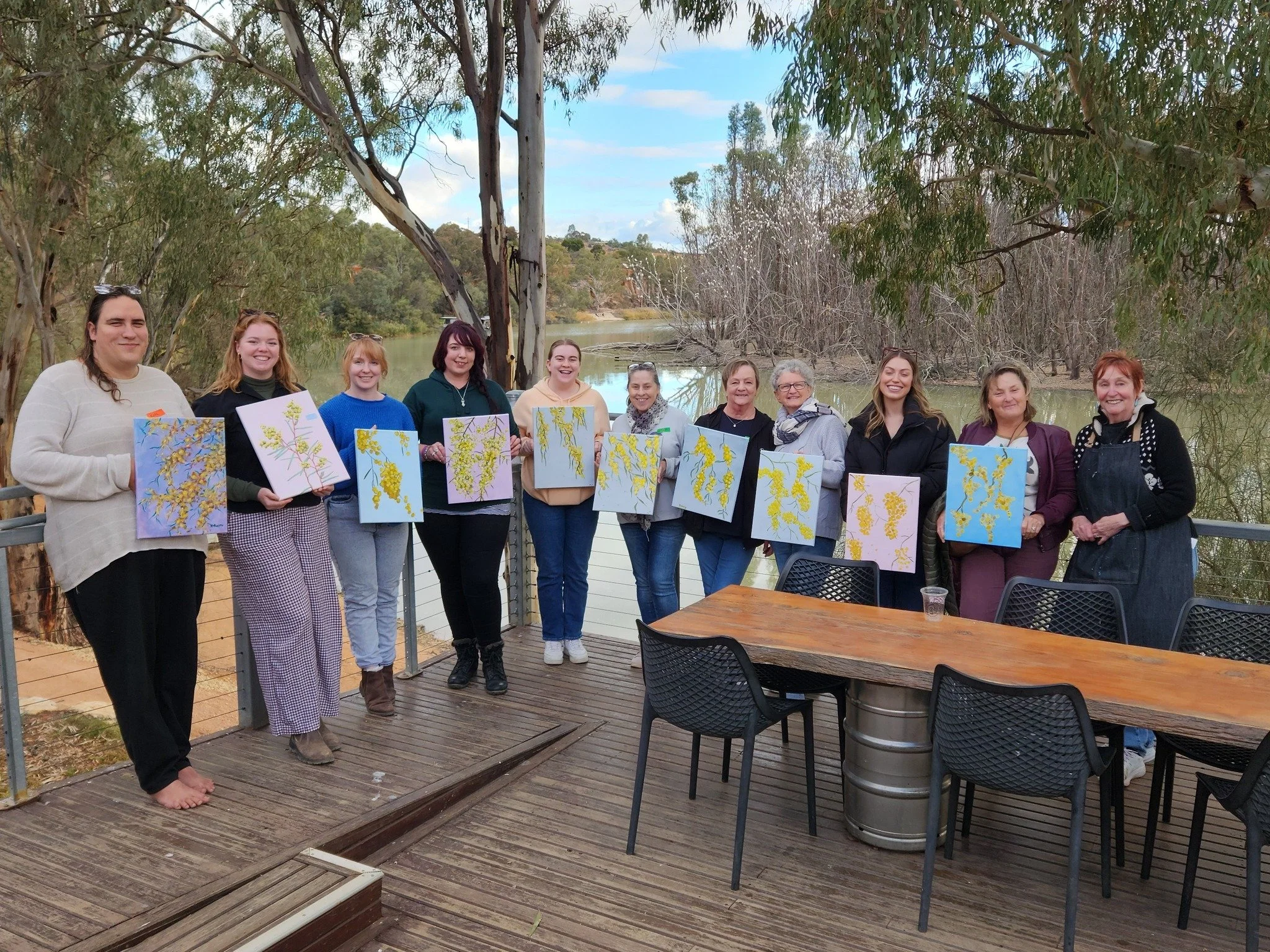 Lyn Anstey Paint ‘n’ Sip
