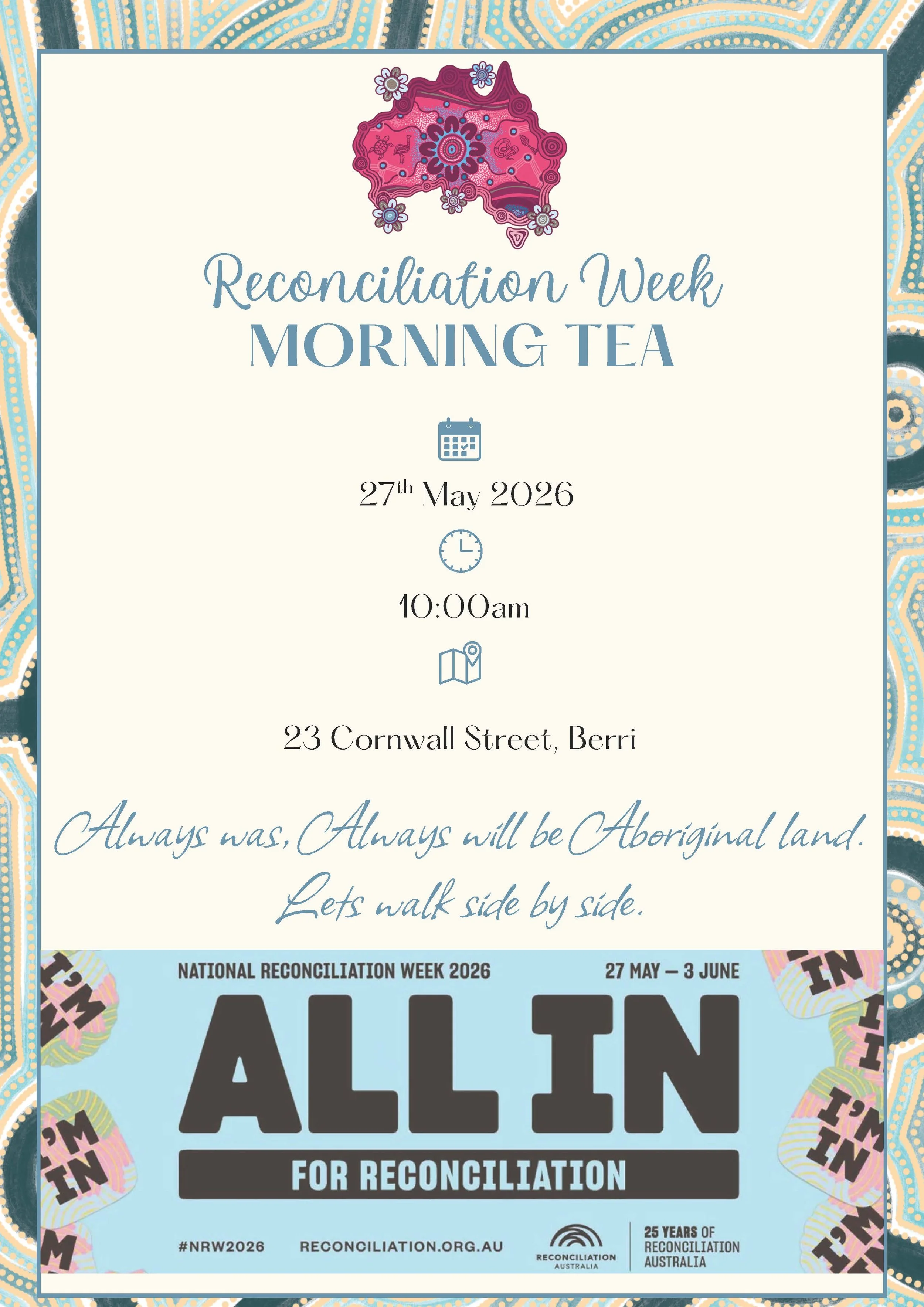Reconciliation Week Morning Tea - ADAC