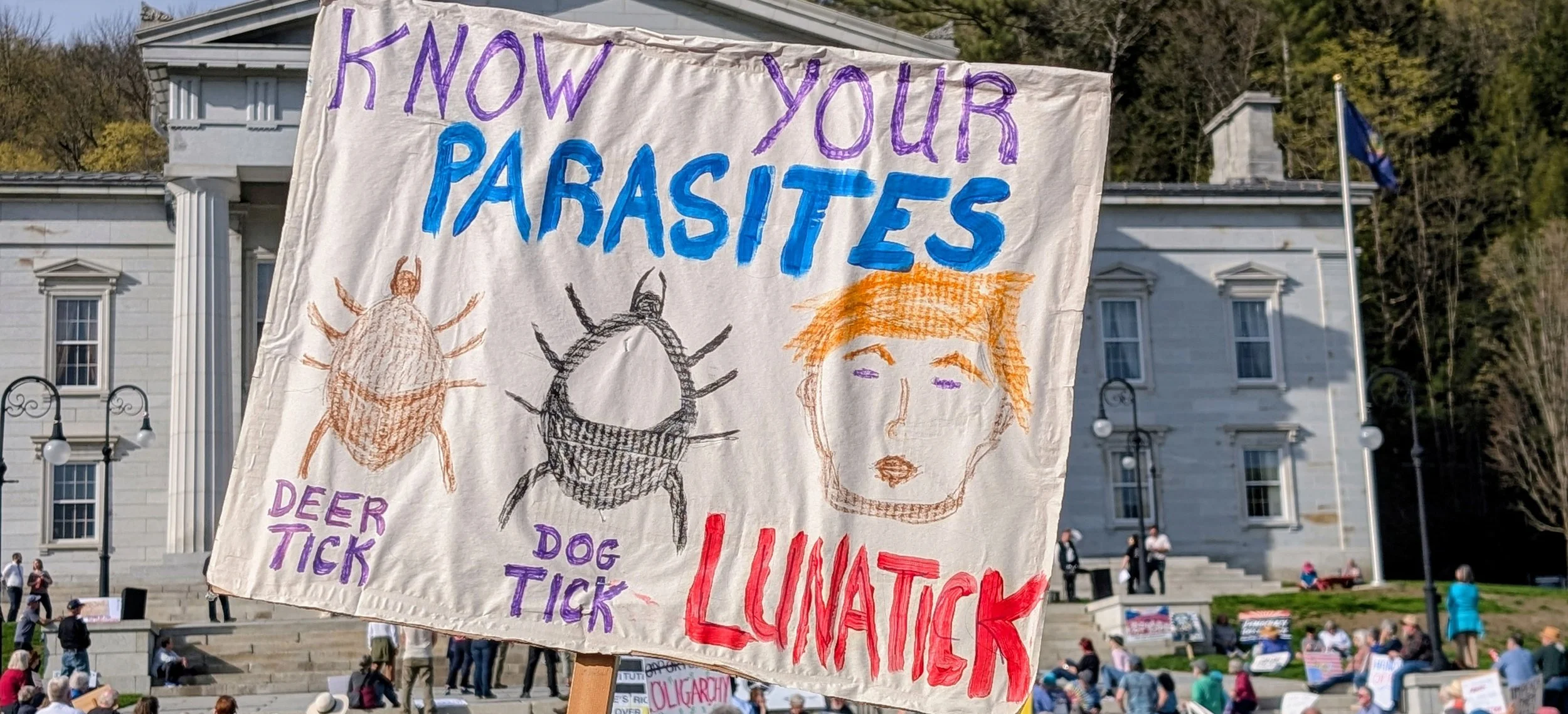 Sign Making for No Kings 3