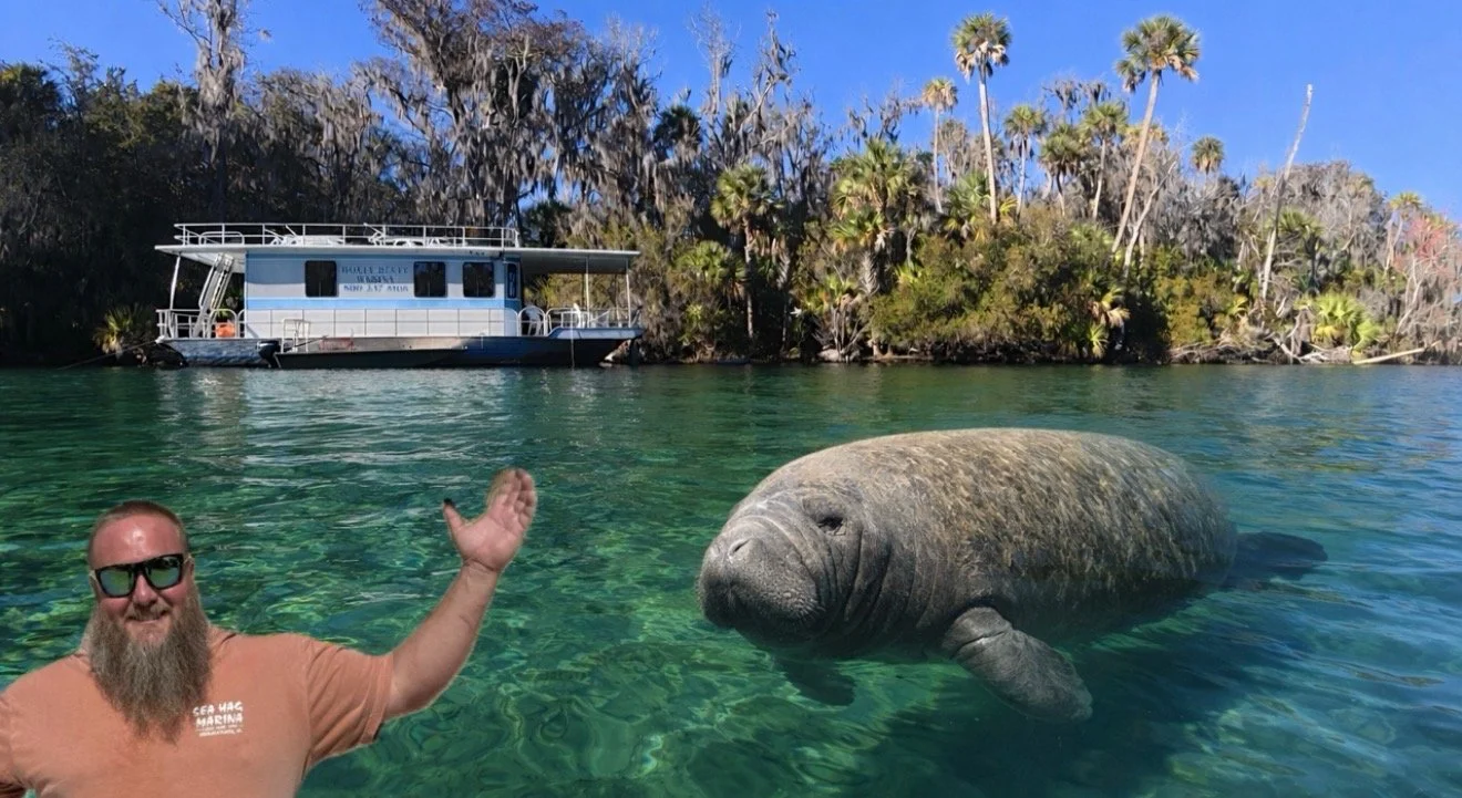 TugTrashOutdoors Travels to Silver Glen During Manatee Season