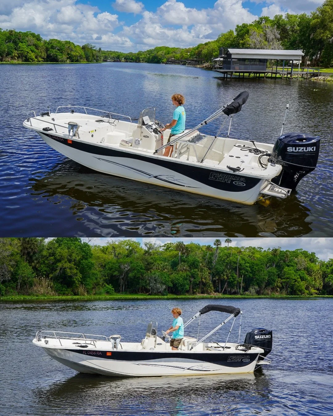 Welcome to the fleet! ⚓️

Our Carolina Skiff is available for bookings! Reserve online at hollybluff.com or call our office at (386) 822-9992. 

Help us spread the word! 

Our full service marina is located at 2280 Hontoon Rd DeLand, Florida.

#boati