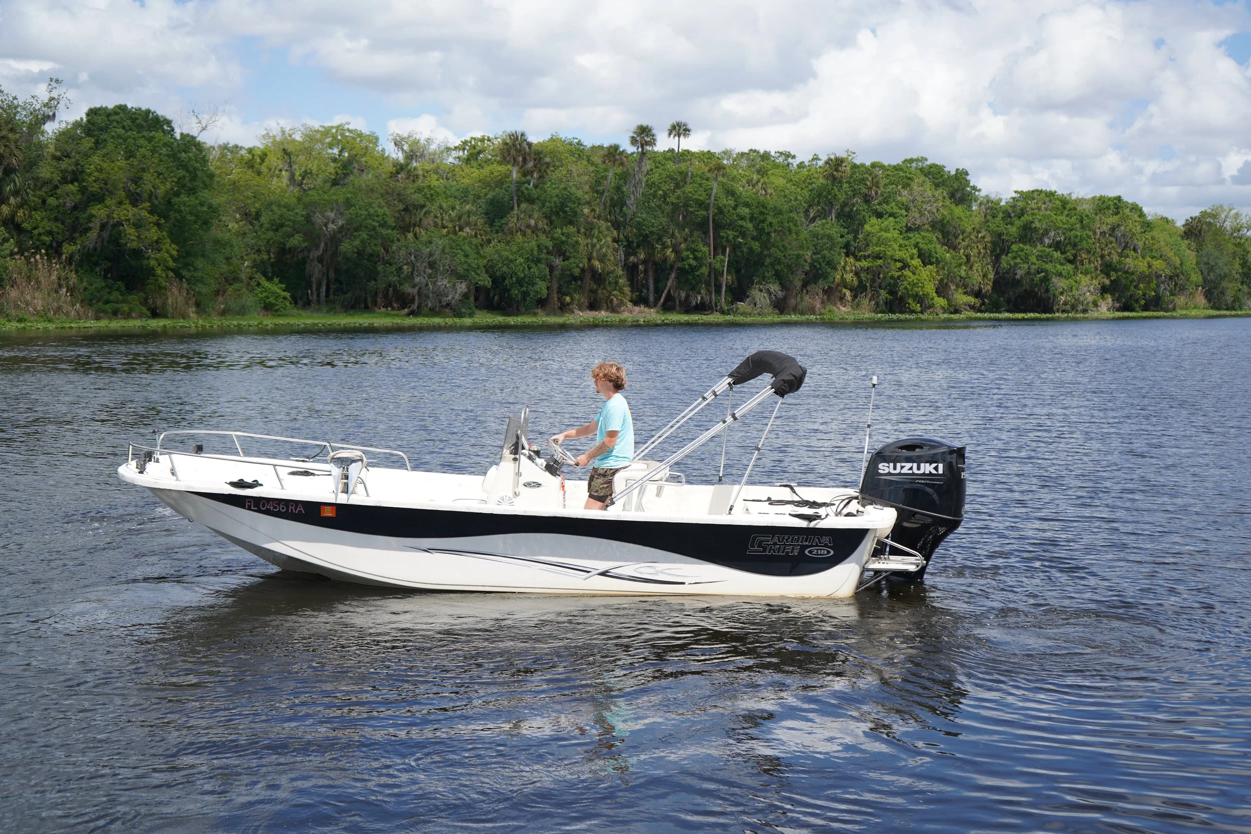 Power Boat Rental DeLand Florida St. Johns River