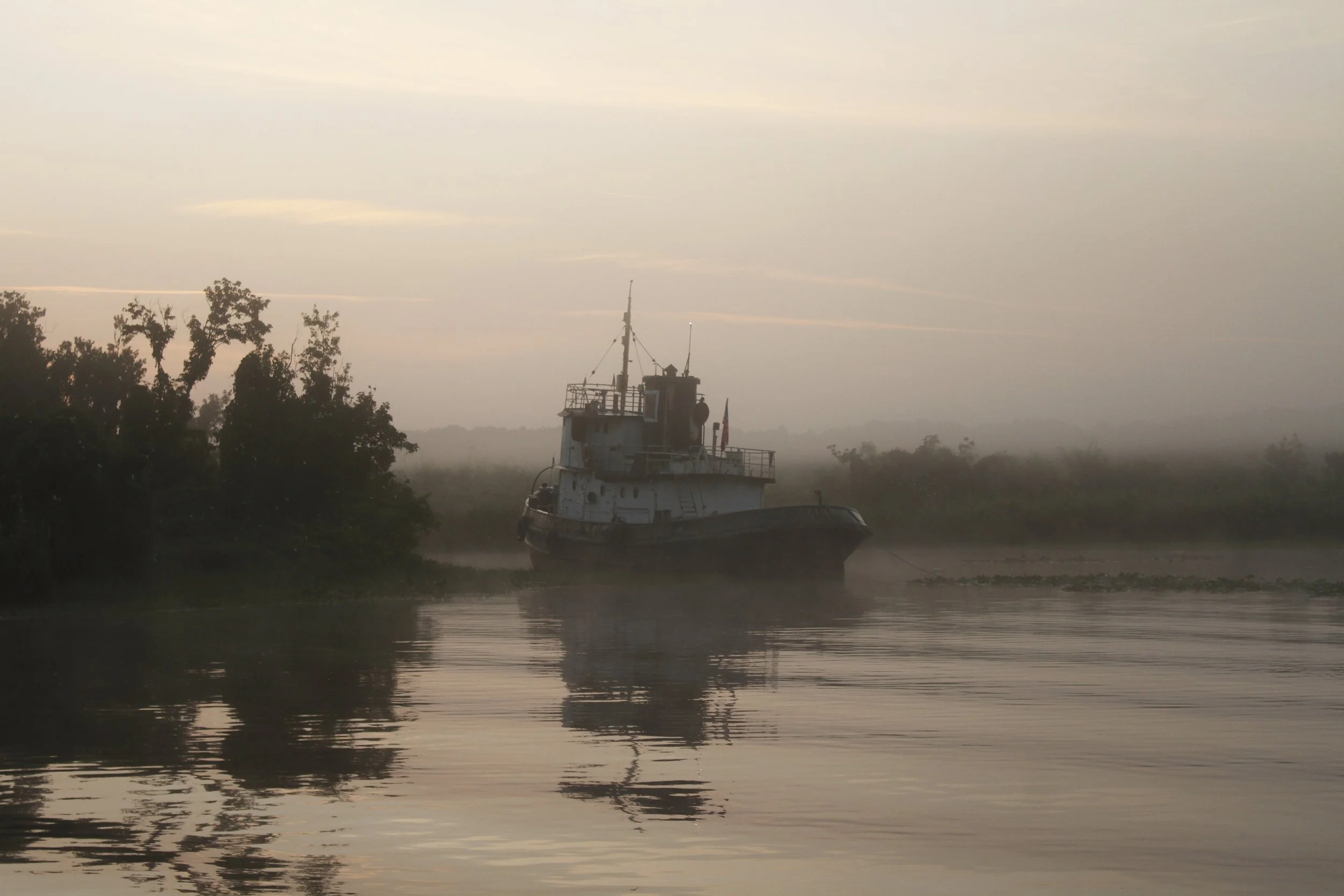 US Army ST 479 Tiger sitting on Lake Beresford.