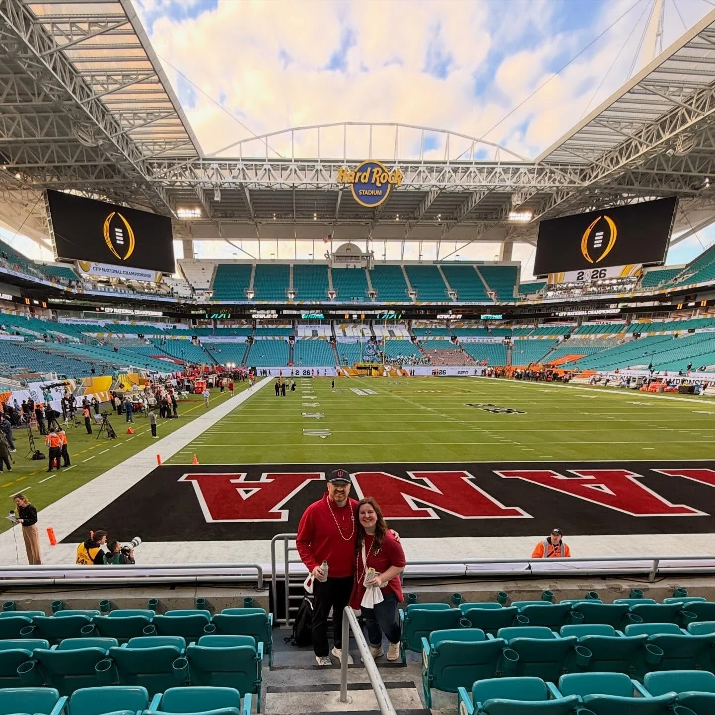 The best 30 hours in Miami ❤️🤍❤️🤍