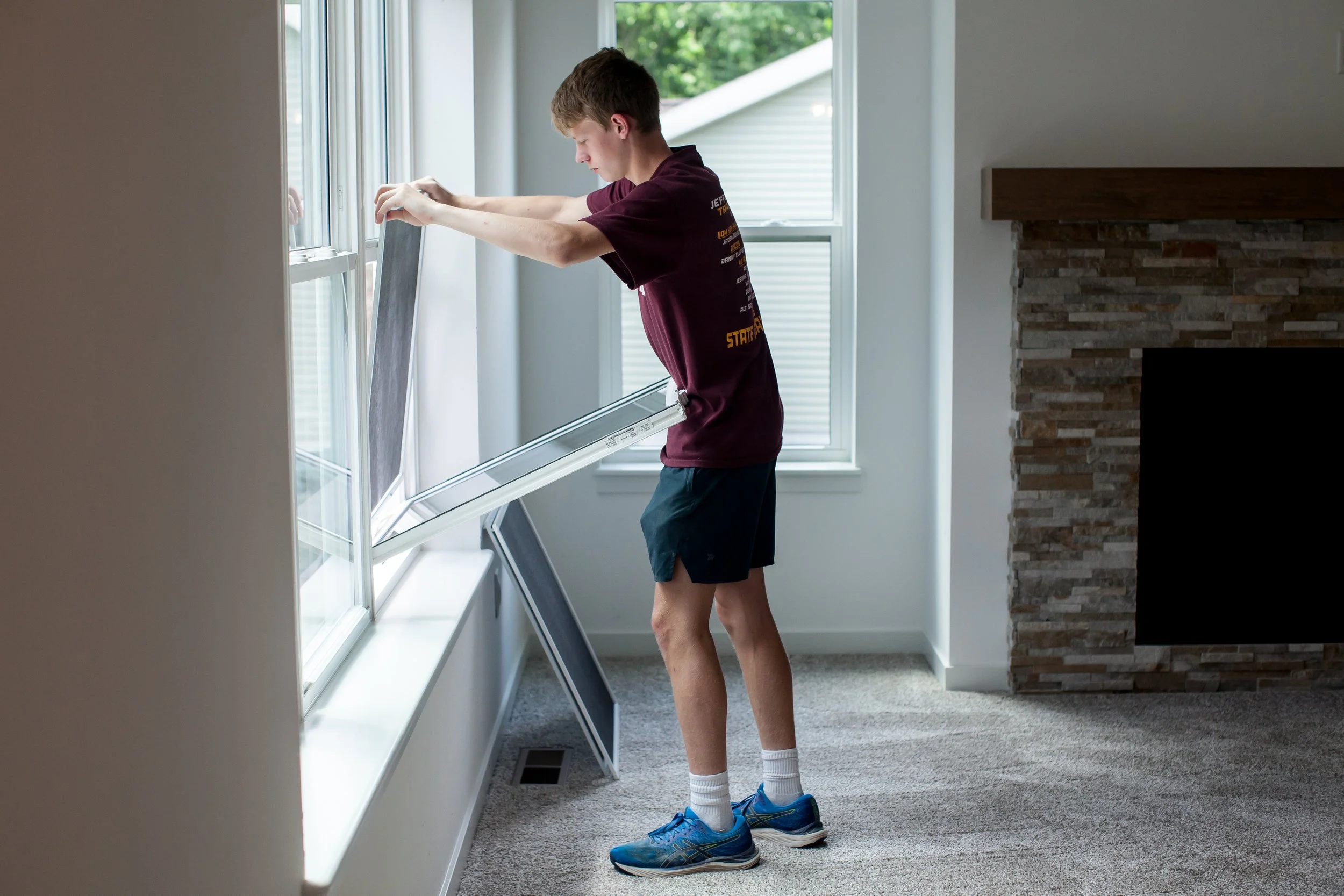 Inserting Screens KCS Post Construction Clean