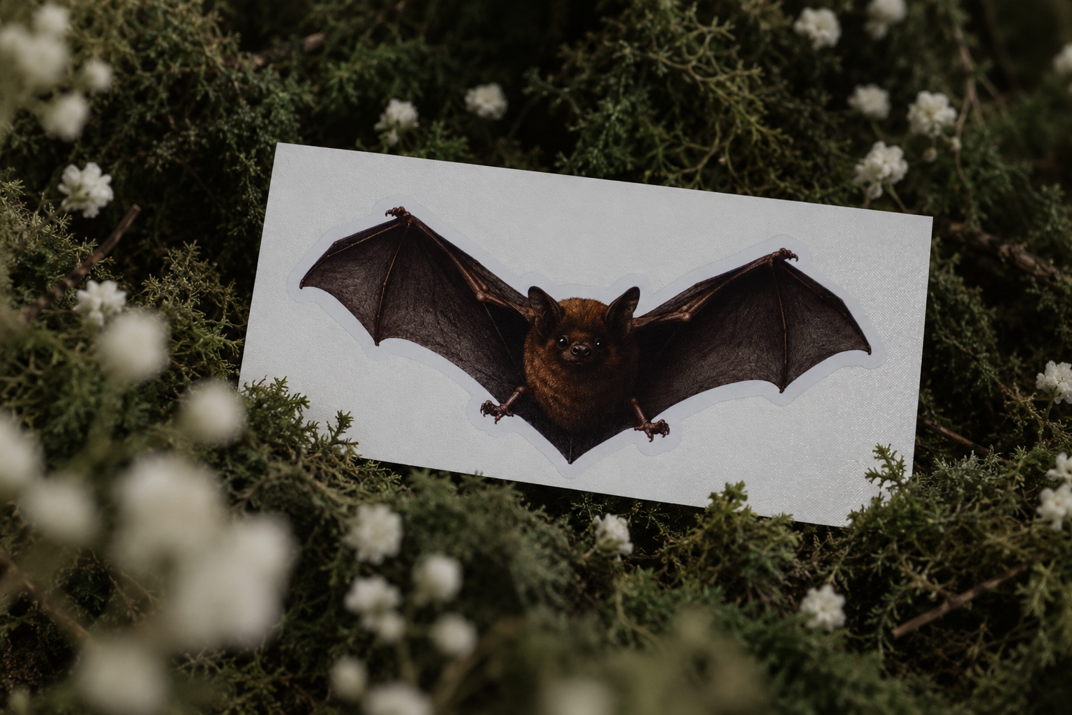 Flying Bat Sticker