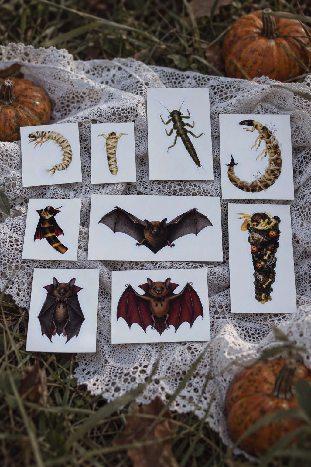 Halloween Nature Sticker Bundle