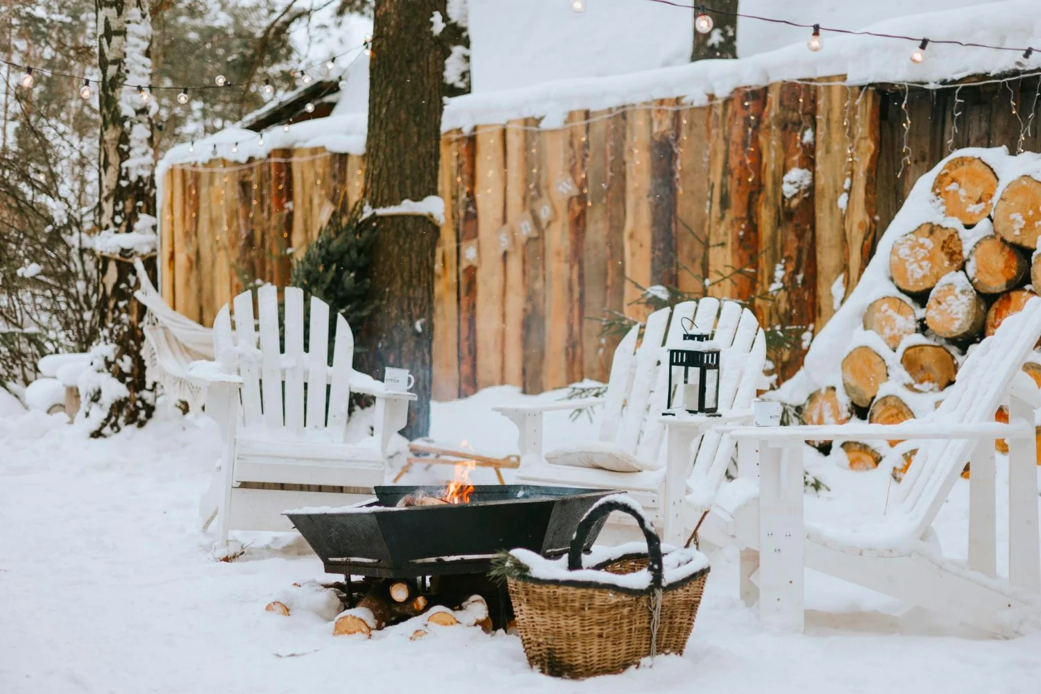 Outdoor Custom Features That Block the Winter Chill