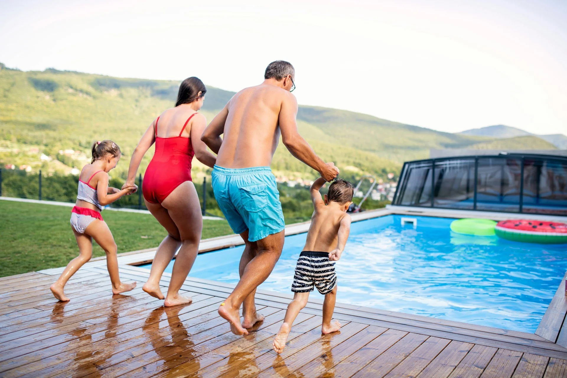 Pool Safety Cover Installation in Los Angeles Windy Yards