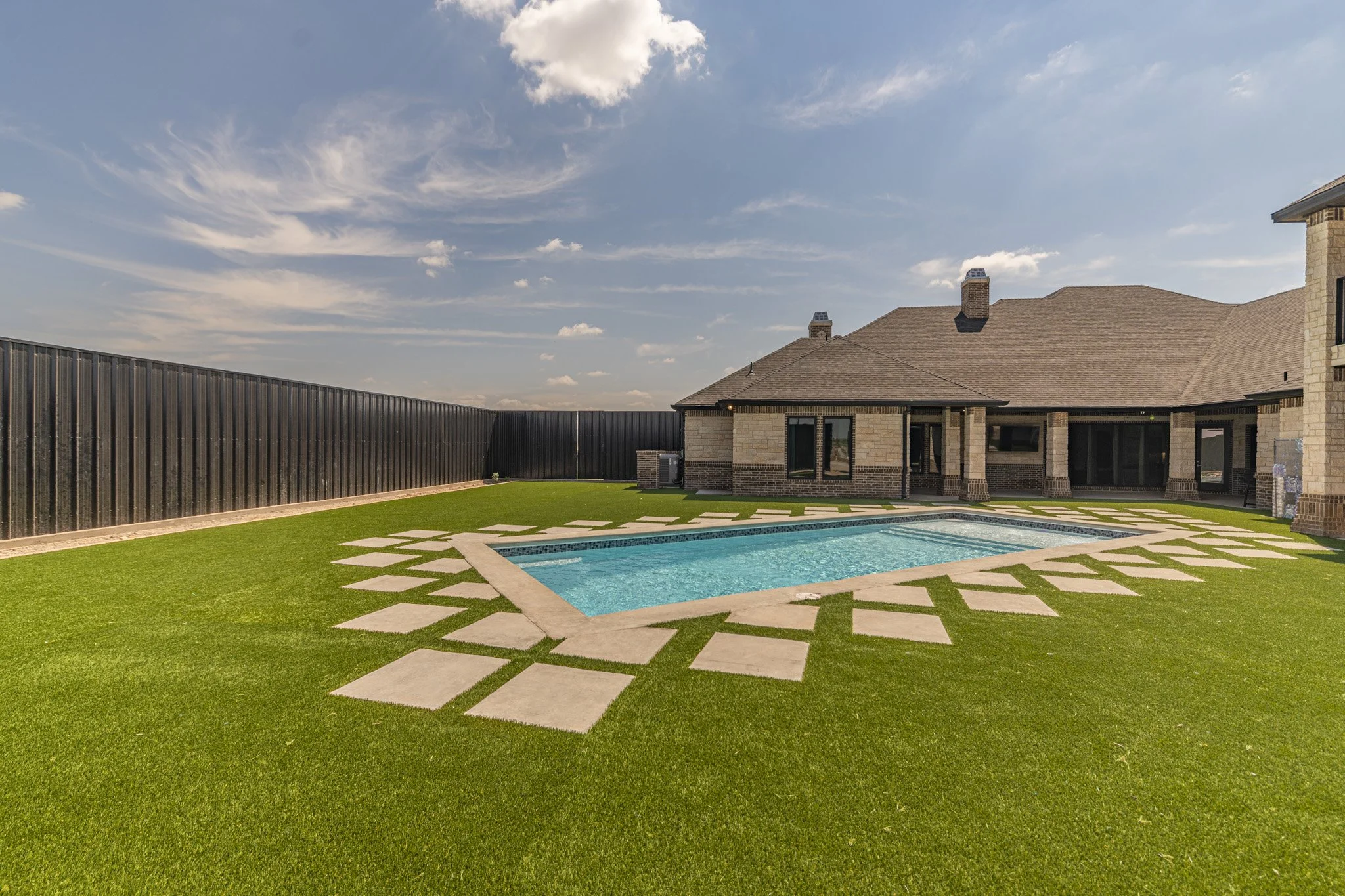 Patio builder near me project with pools & spas in Fort Stockton, TX