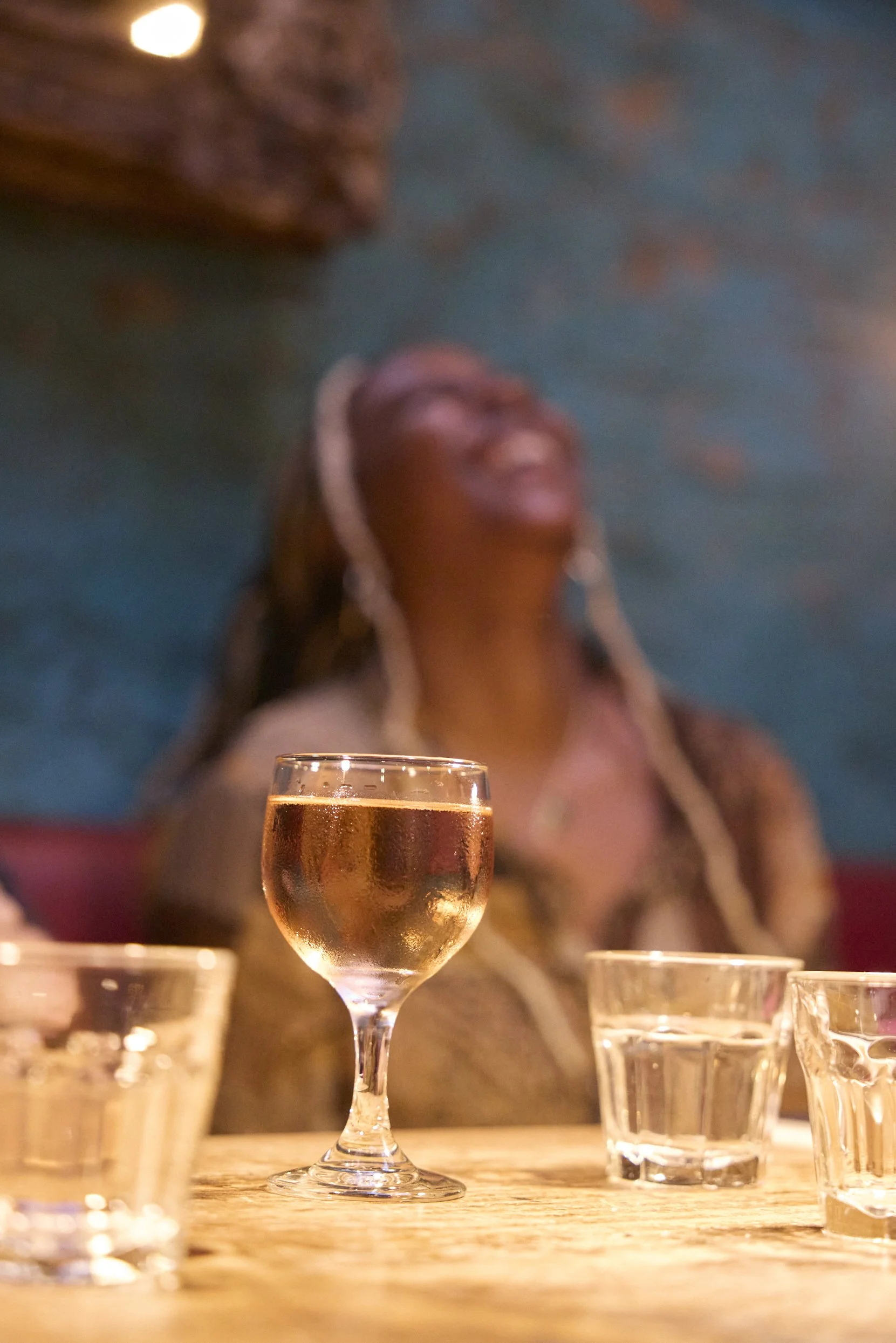 Chez Faint New York dinner event at Chez Oskar, Brooklyn, August 2025. Photo credit Shannon Greer