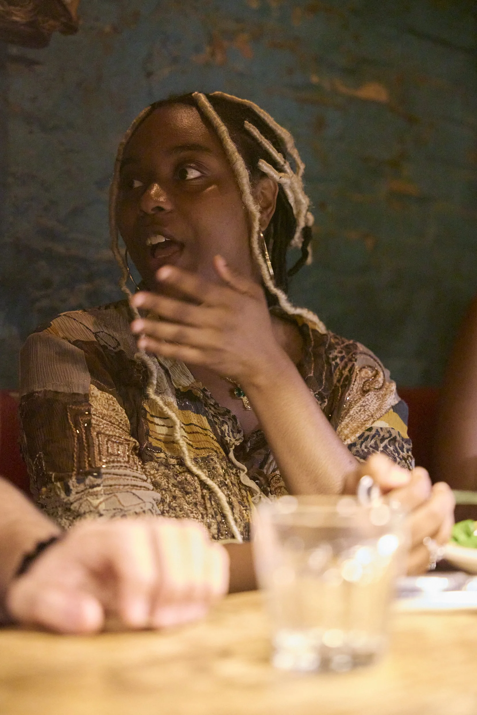 Chez Faint New York dinner event at Chez Oskar, Brooklyn, August 2025. Photo credit Shannon Greer