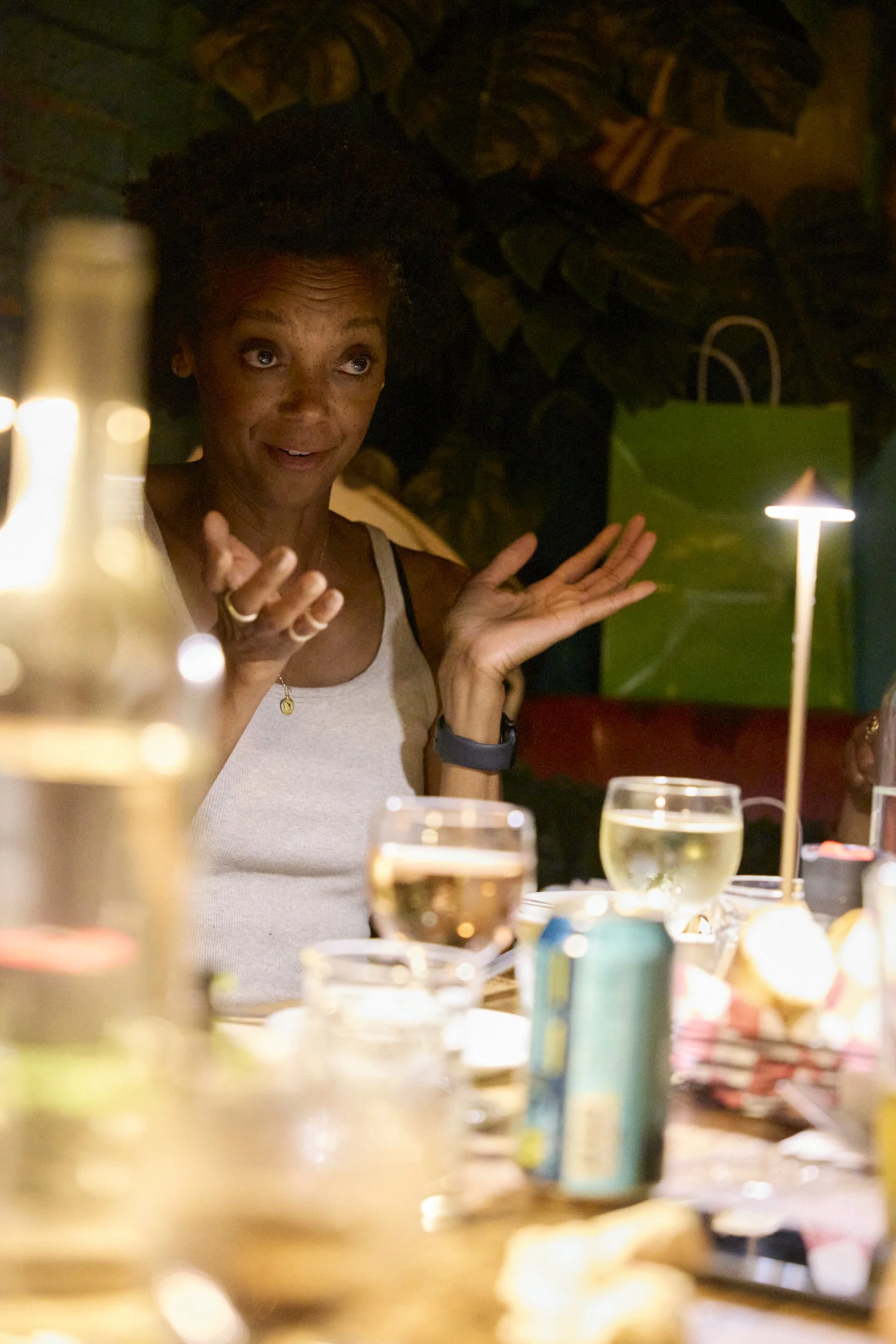 Chez Faint New York dinner event at Chez Oskar, Brooklyn, August 2025. Photo credit Shannon Greer