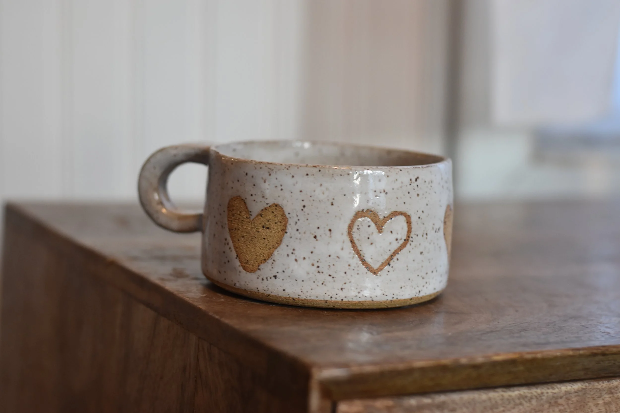 French Vanilla Hearts Mug