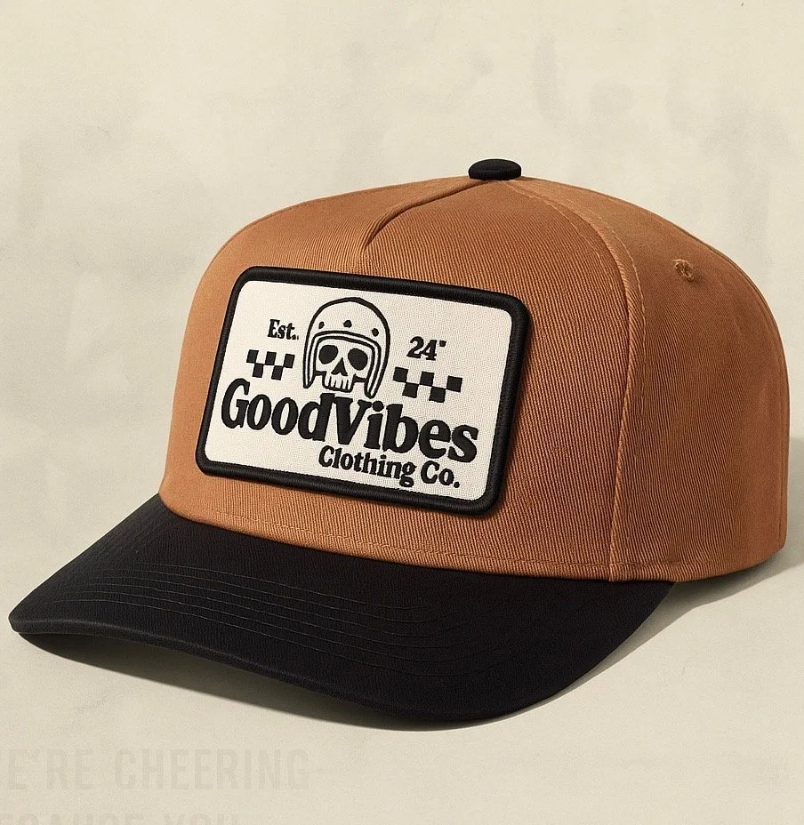 Good Vibes 'Oakley' Patch Hat