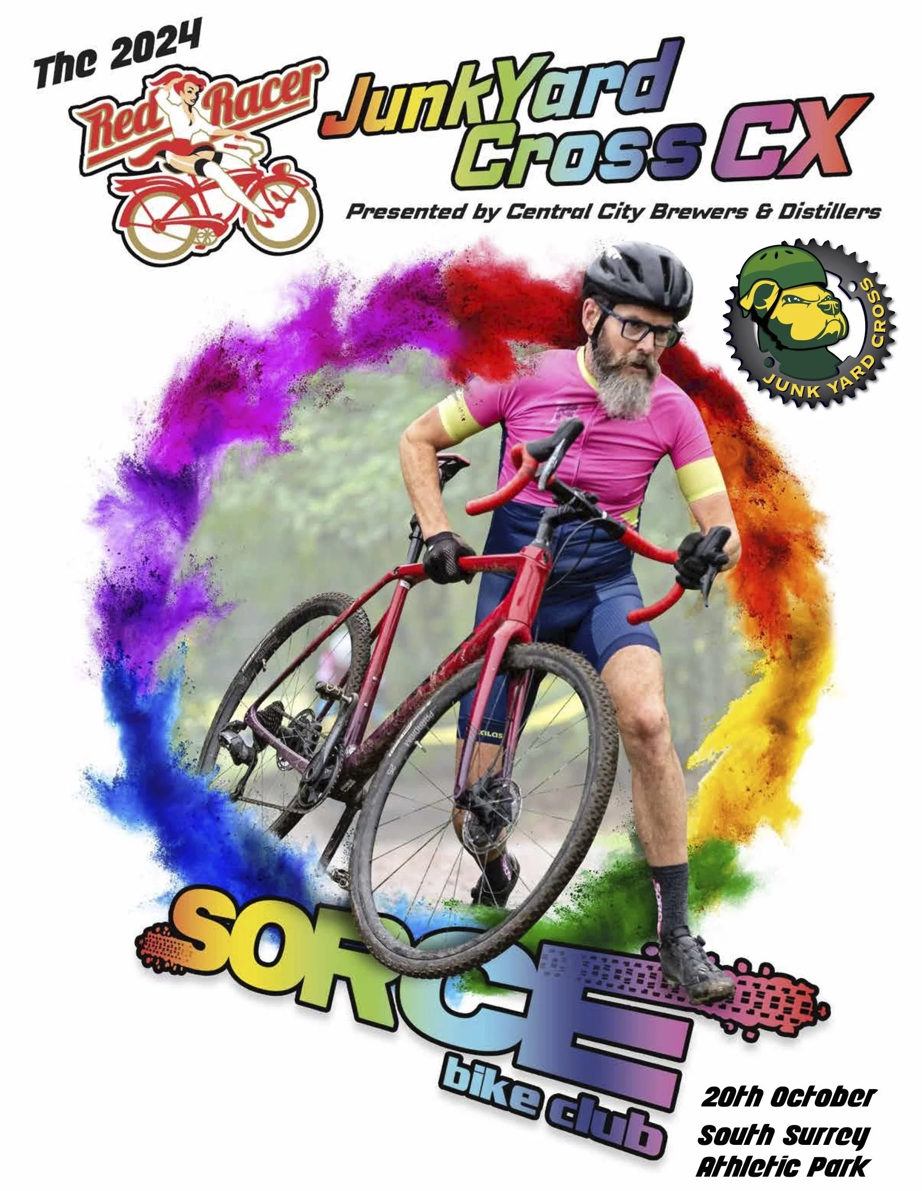 Red Racer JunkYard Cross CX Race 2024