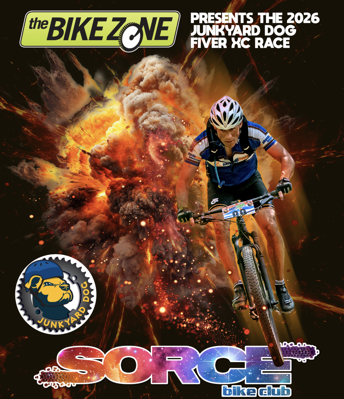 The Bike Zone JunkYard Dog Fiver XC Race
