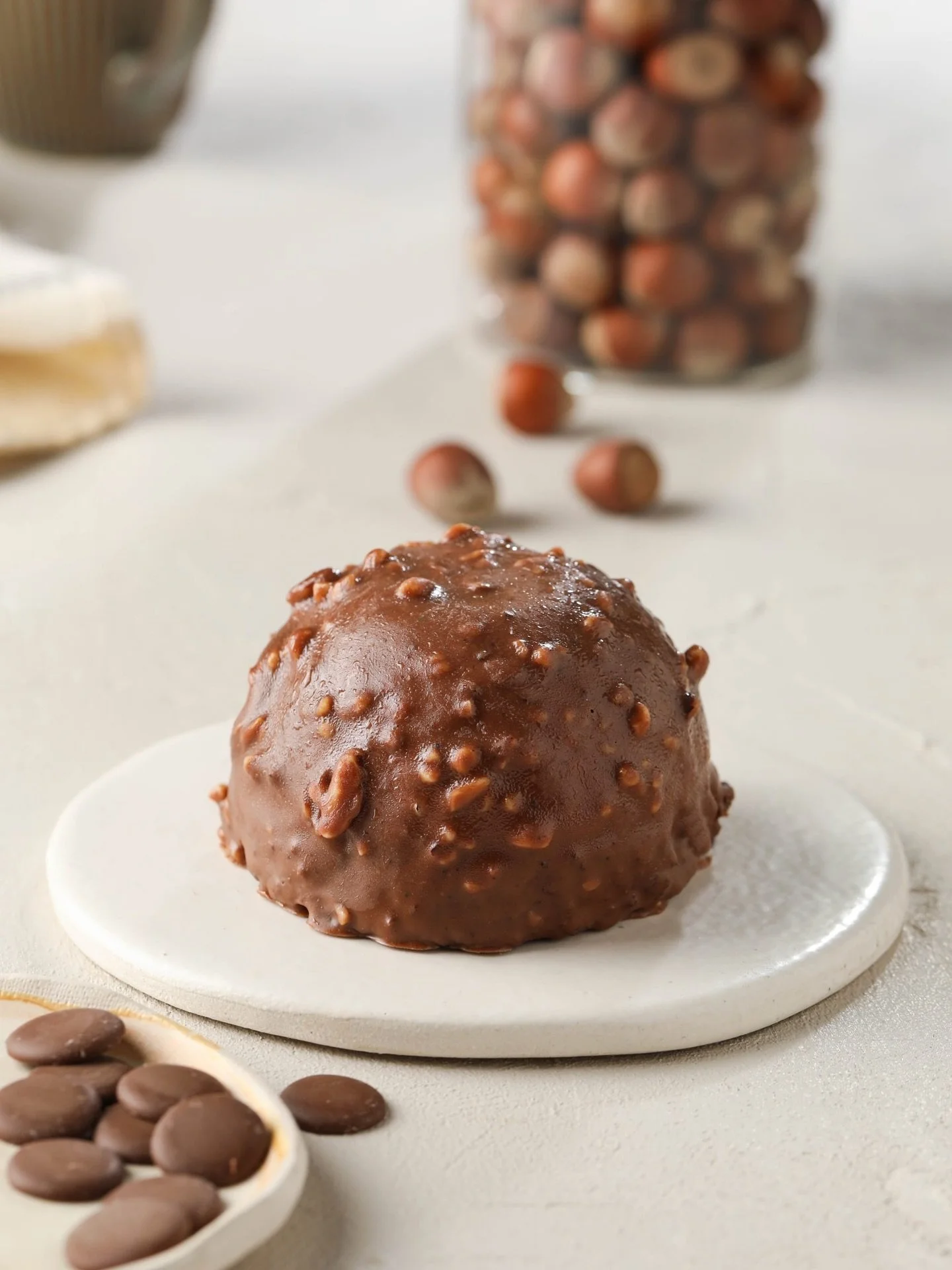 We&rsquo;re back in stock! Our hazelnut chocolate mini cake has officially returned after selling out 🤎 #minicake #sarasota #crepetopia #dessert