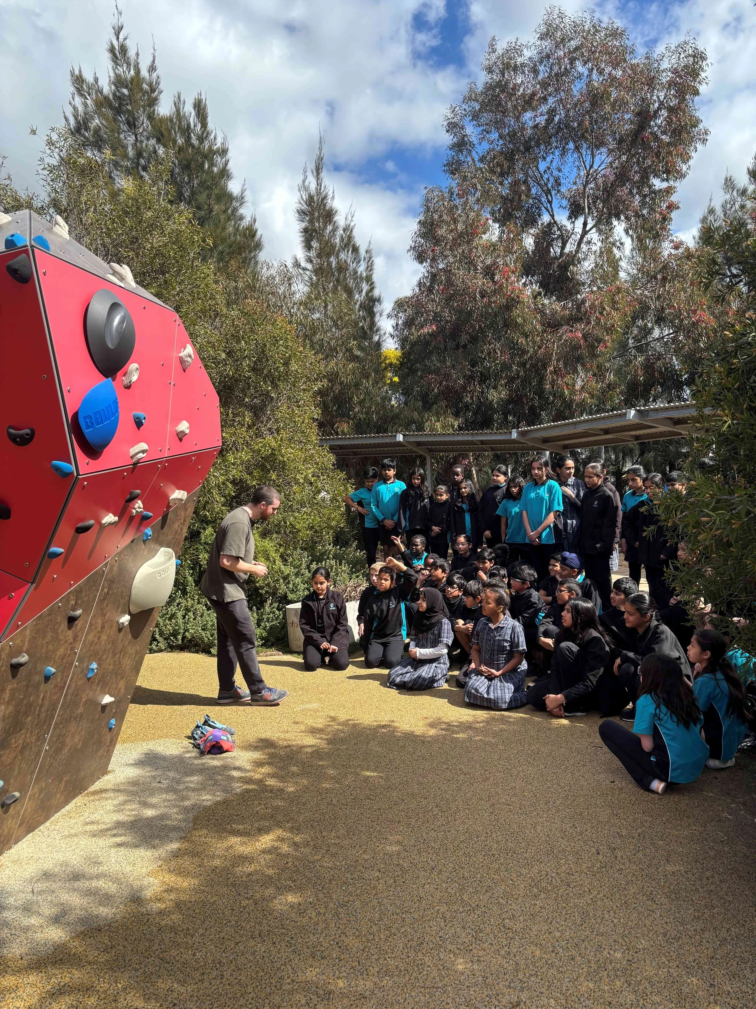 A Day at Tarneit Rise Primary School - Why Bouldering Belongs in Every Schoolyard
