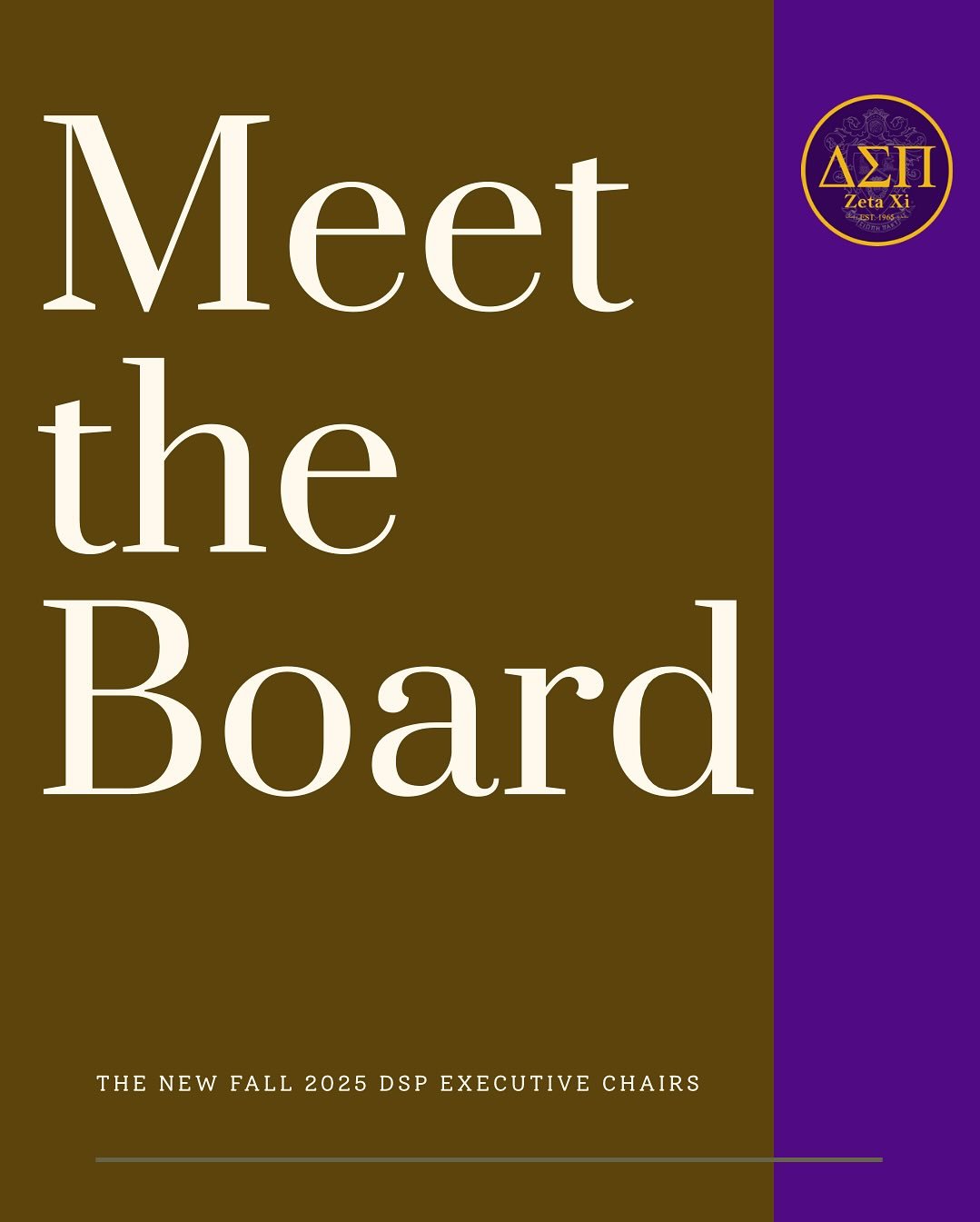 🚀 Big News! 🚀
We&rsquo;re thrilled to introduce the newly elected Executive Committee of Delta Sigma Pi Zeta Xi chapter! These driven leaders are ready to take our chapter to the next level&mdash;pushing for growth, building connections, and creati