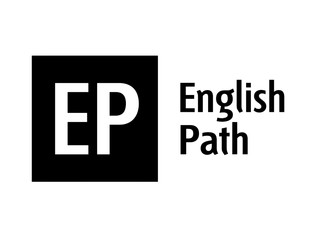EP logo with the text "English Path" on a white background.