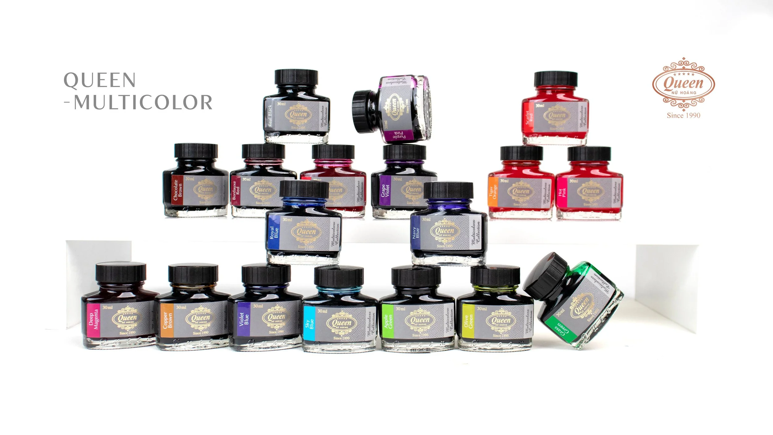 Fountain pen ink collection