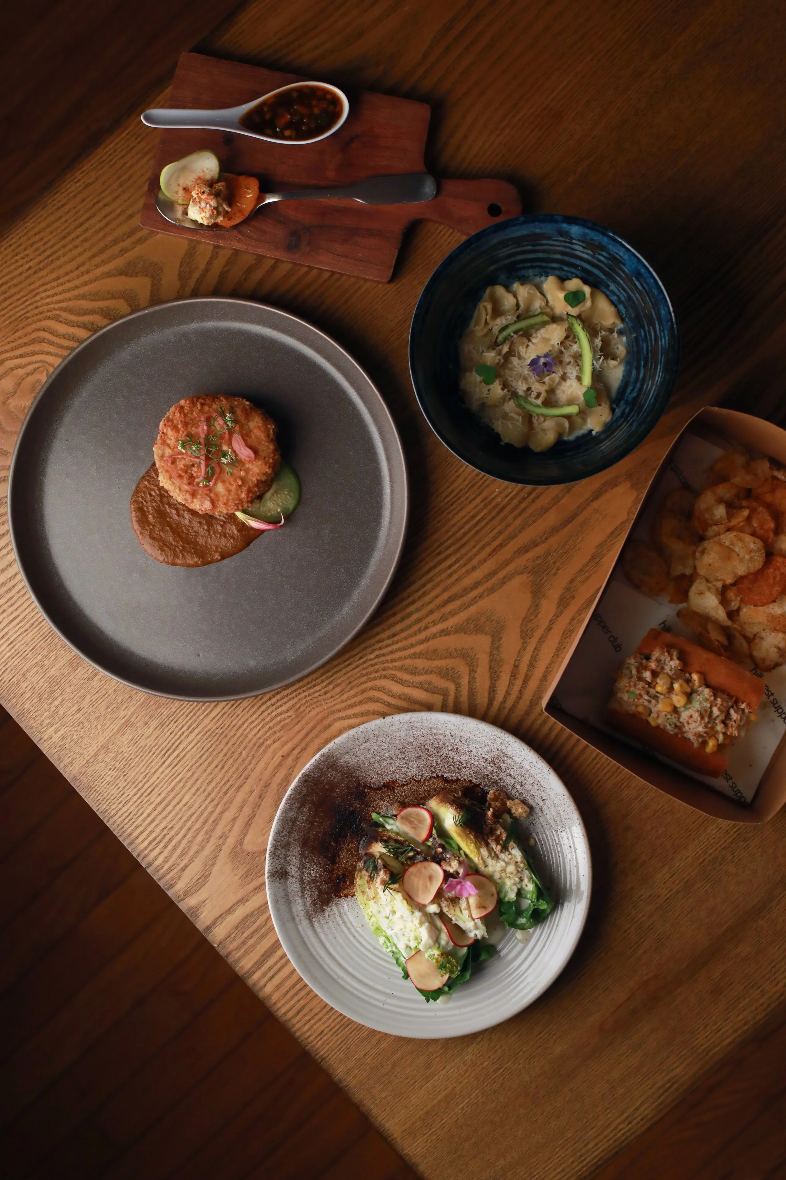 The Hillcrest Supper Club table