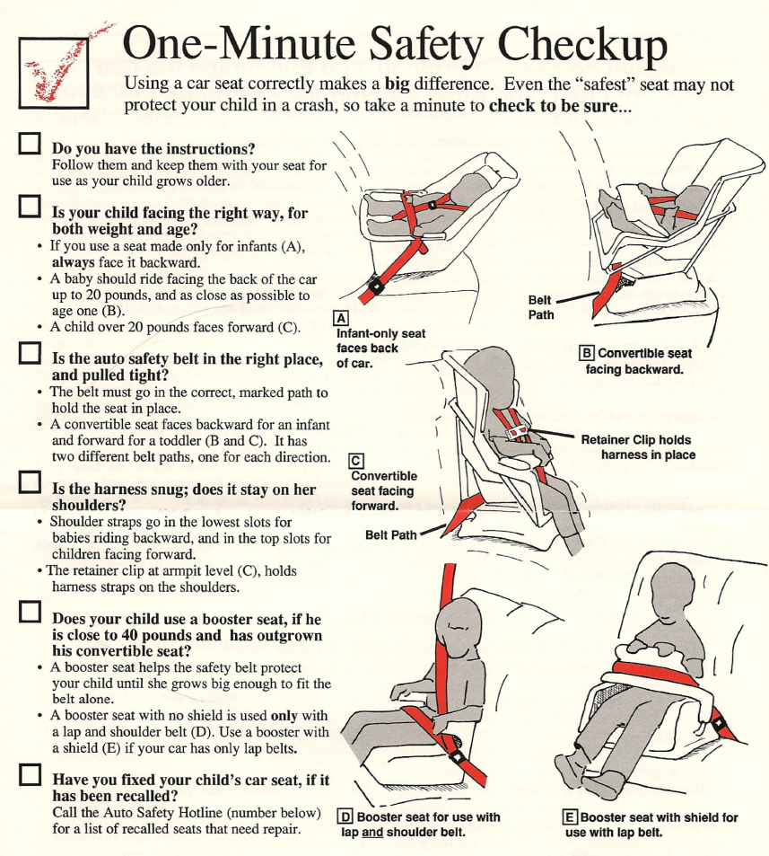 The Story of Child Passenger Safety — Child Passenger Safety Online ...