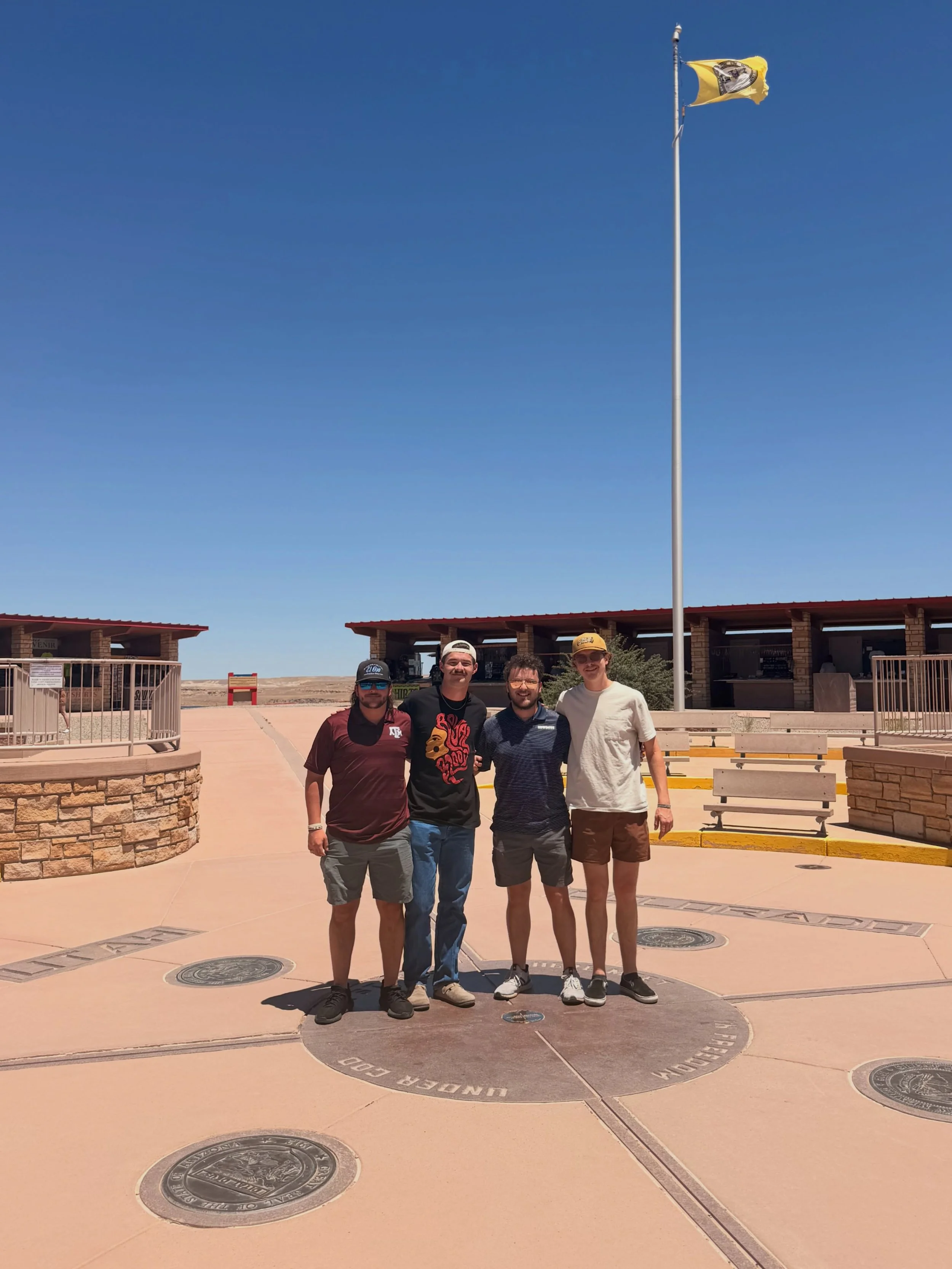 Hit 4 states before our day out at @utemountainroundup 🏜️ Rodeo doors open at 4pm, start time at 7! 🤠