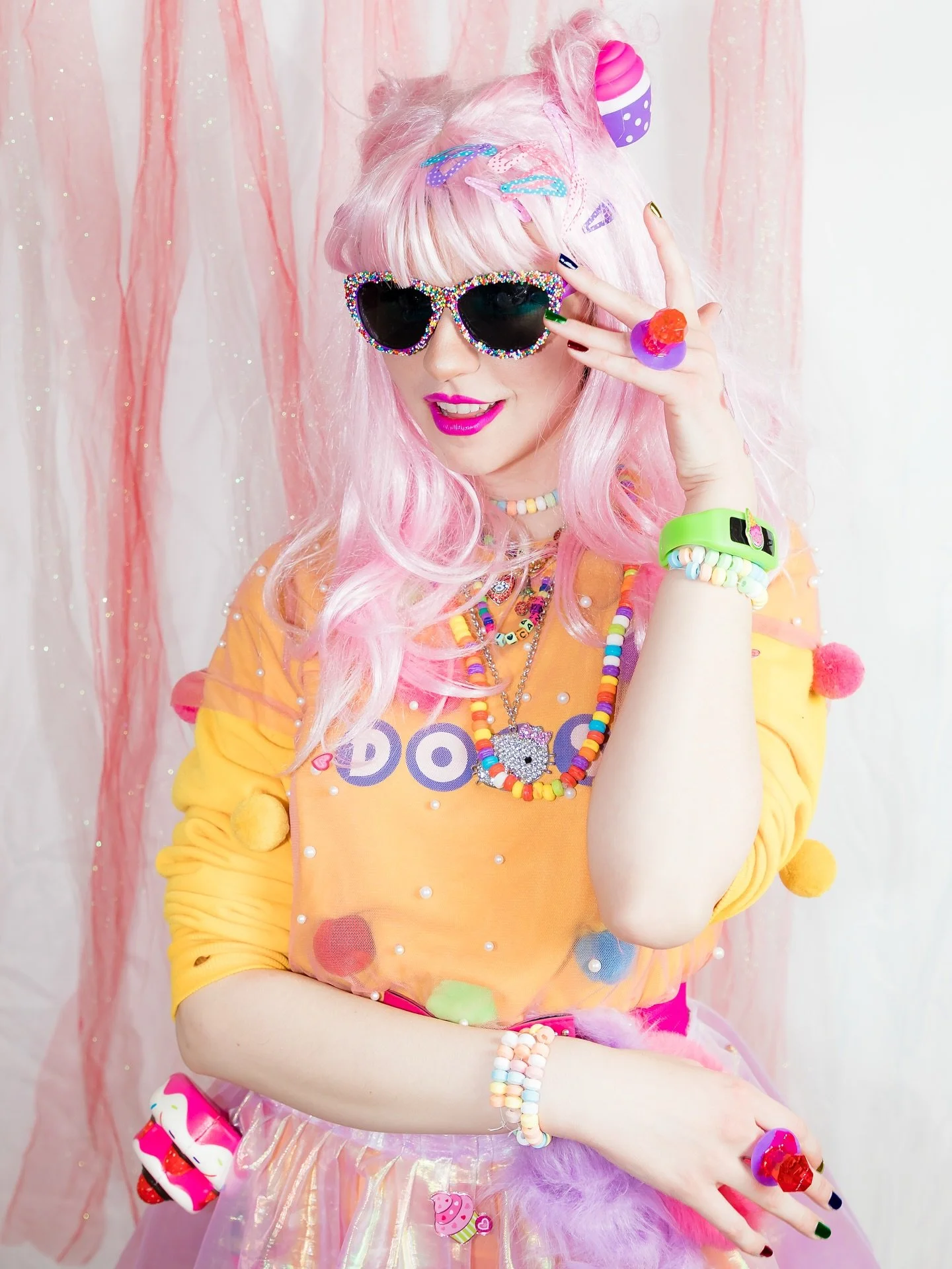 Such a fun shoot! I want candy K-POP!!! 

Miss you @cometothedarkseid  and @makeupbytaramcdade