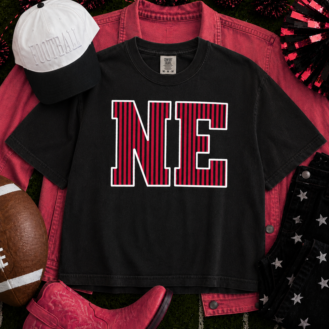NE Stripes | Sunday Crop Tee
