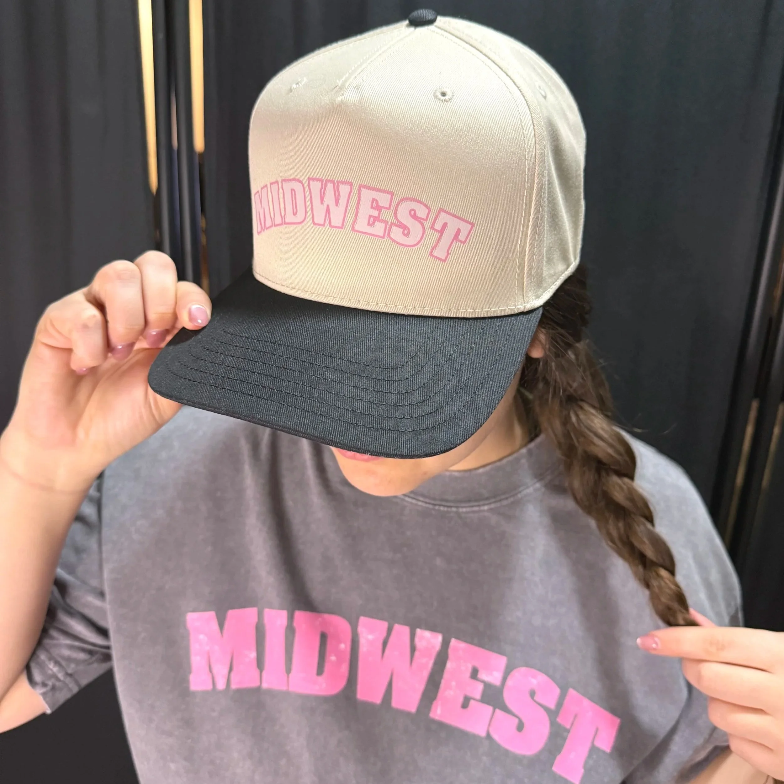 Midwest Pink Two-Tone Hat
