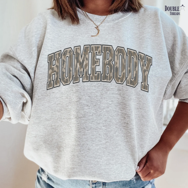 Homebody Camo | Midweight Crew