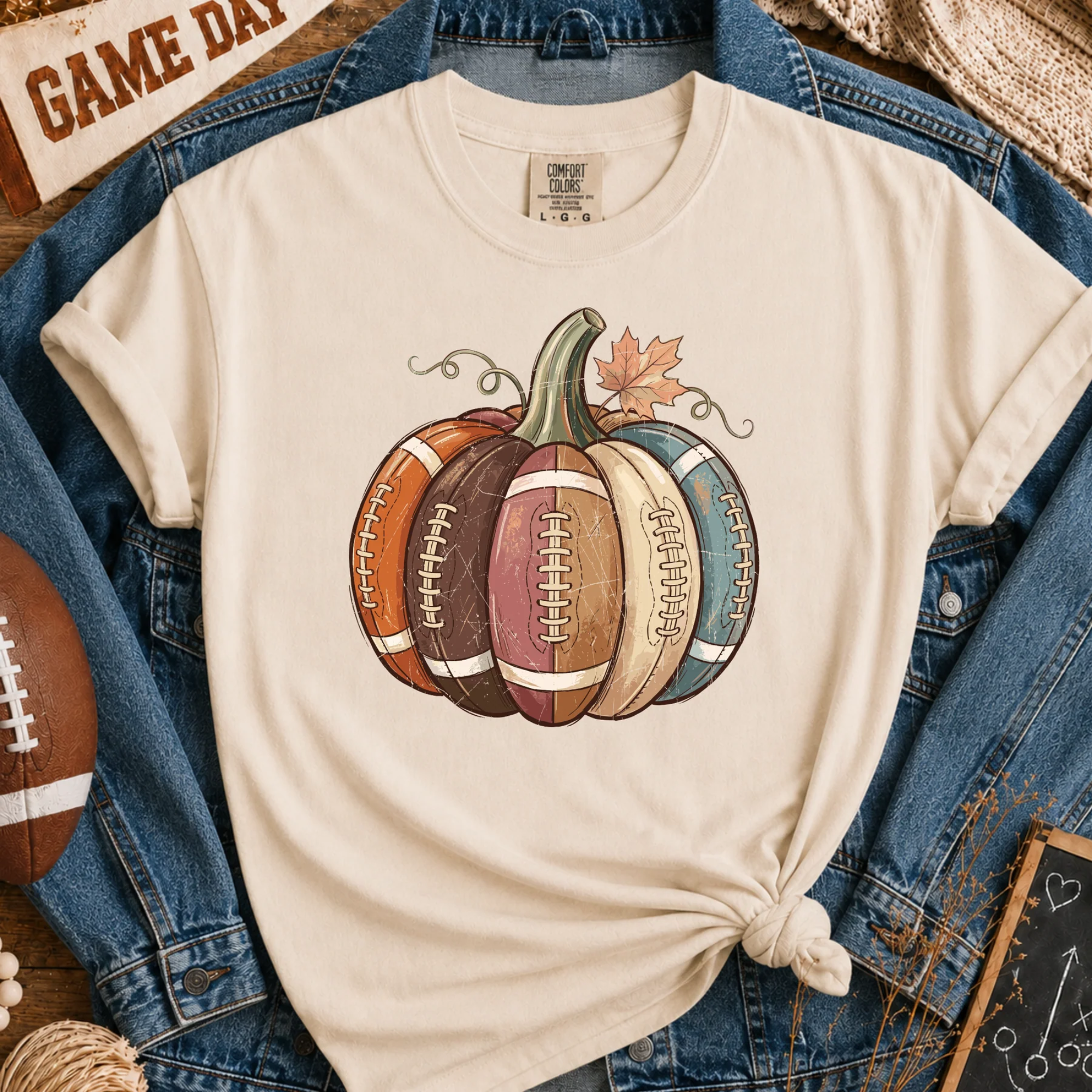 Pumpkin Football | Everyday Tee