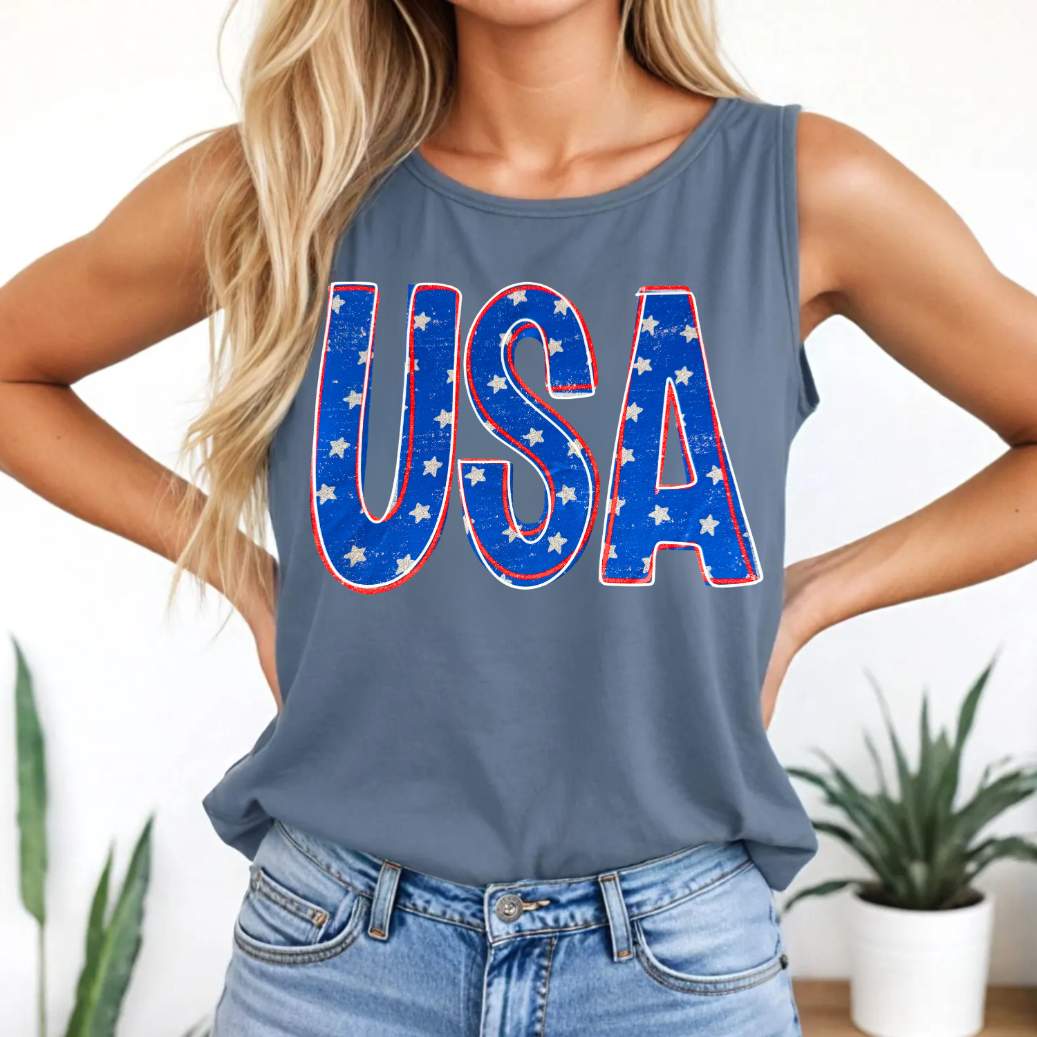 USA Stars | Laidback Tank