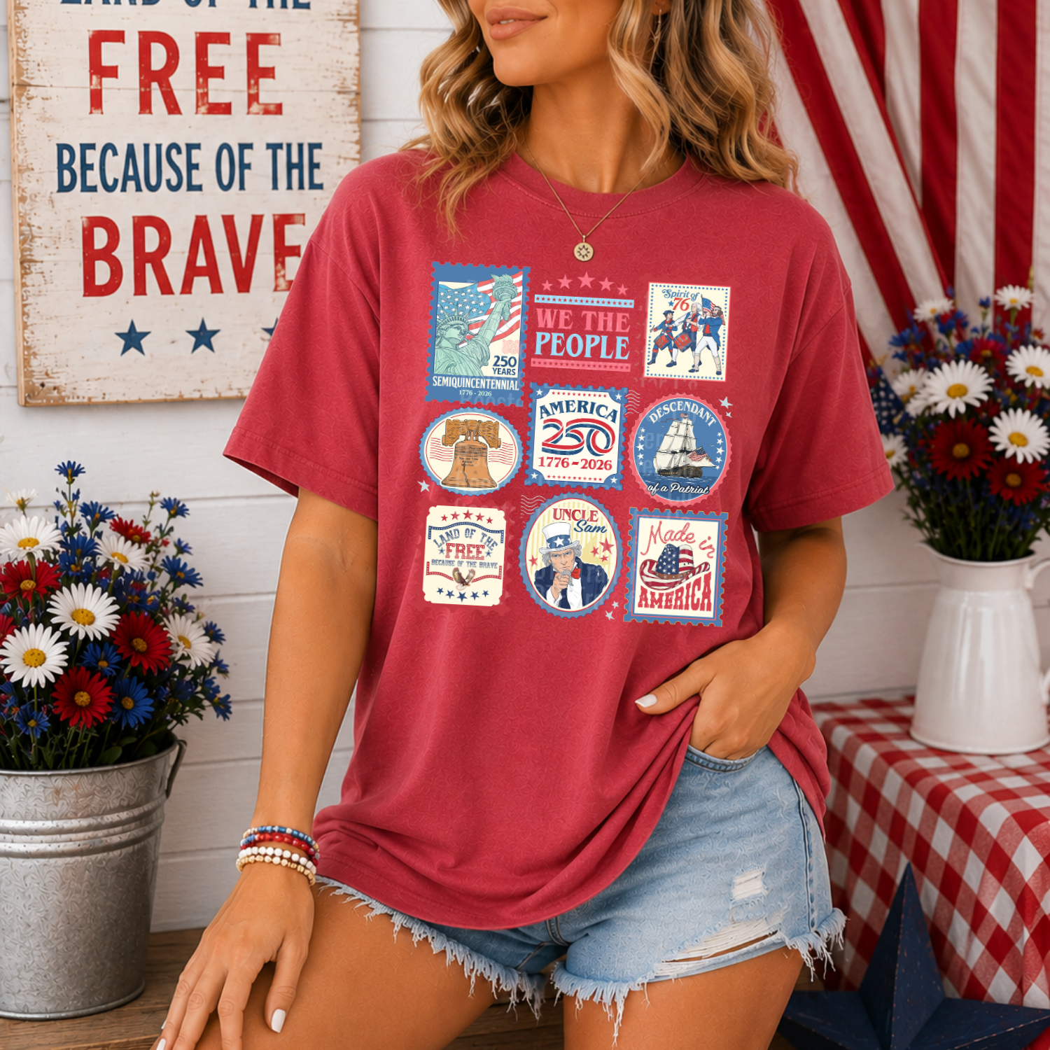 We the People Stamp | Everyday Tee