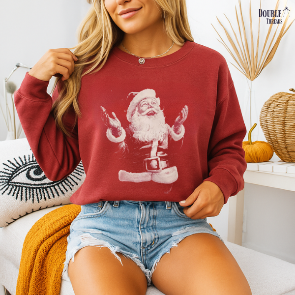 Vintage Santa | Midweight Crew