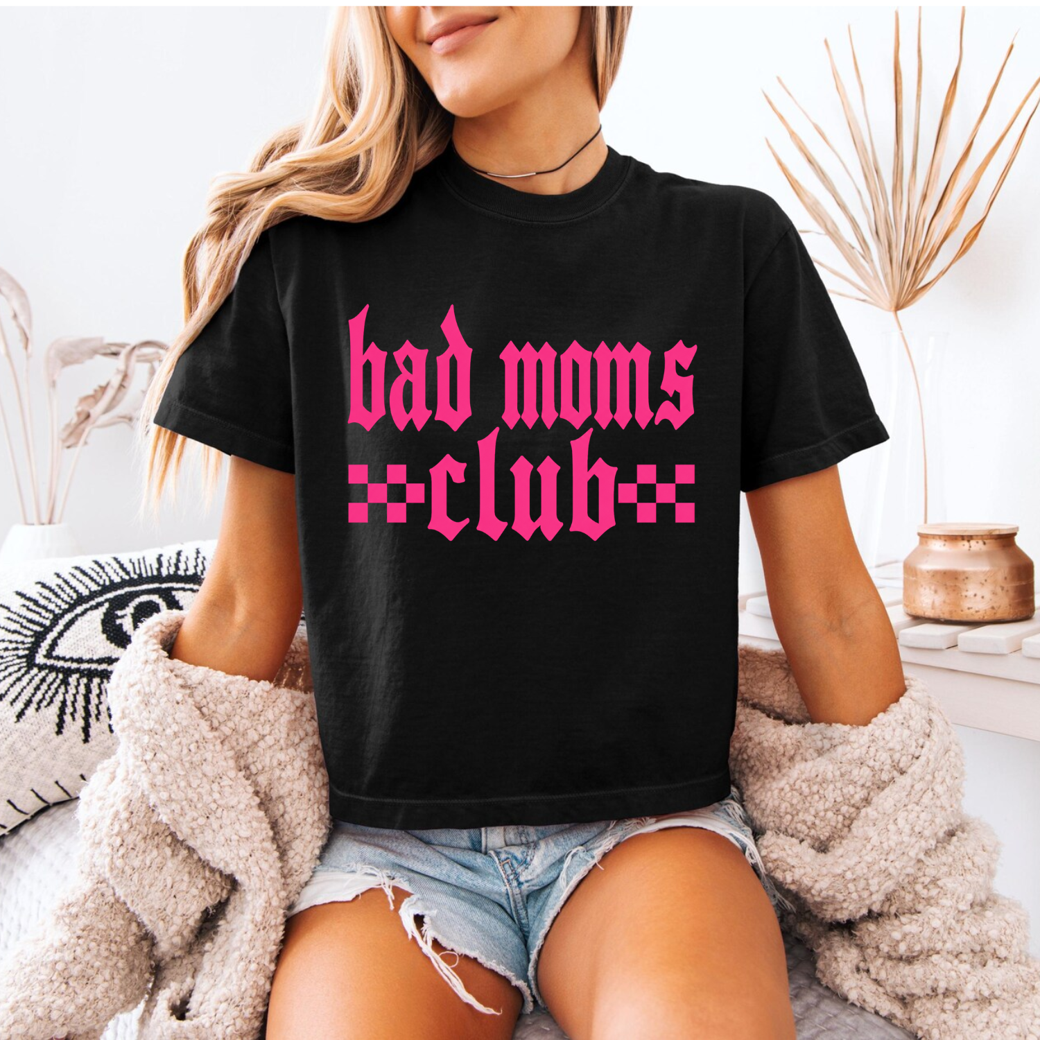 Bad Moms Club | Sunday Crop Tee
