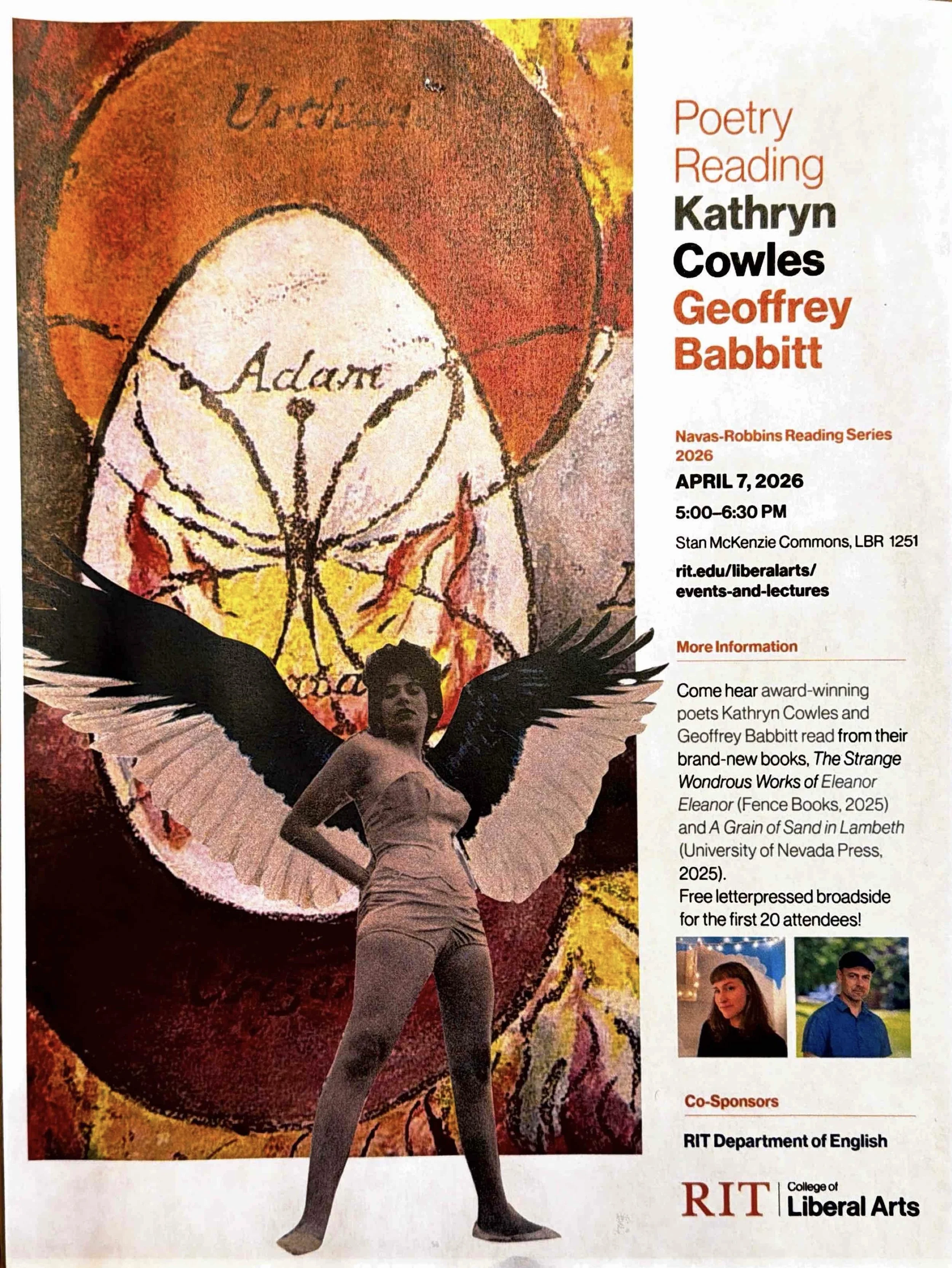 Babbitt & Cowles Read at RIT