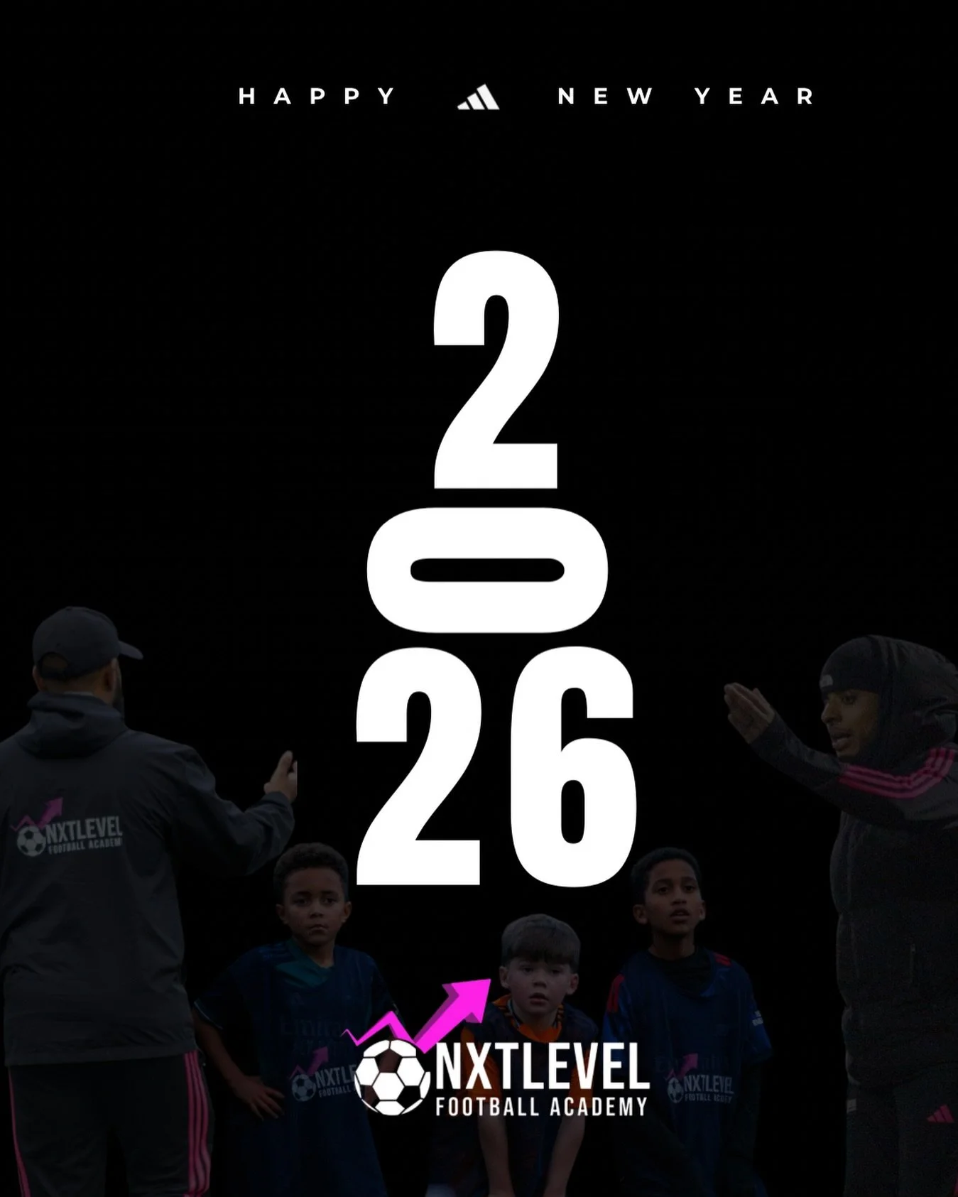 New year. New levels. Same passion.
Here&rsquo;s to growing, learning, and taking it to the NEXT LEVEL in 2026! Grateful for every player, parent, and coach who&rsquo;s been part of the journey.
 💪⚽ #NxtLevel