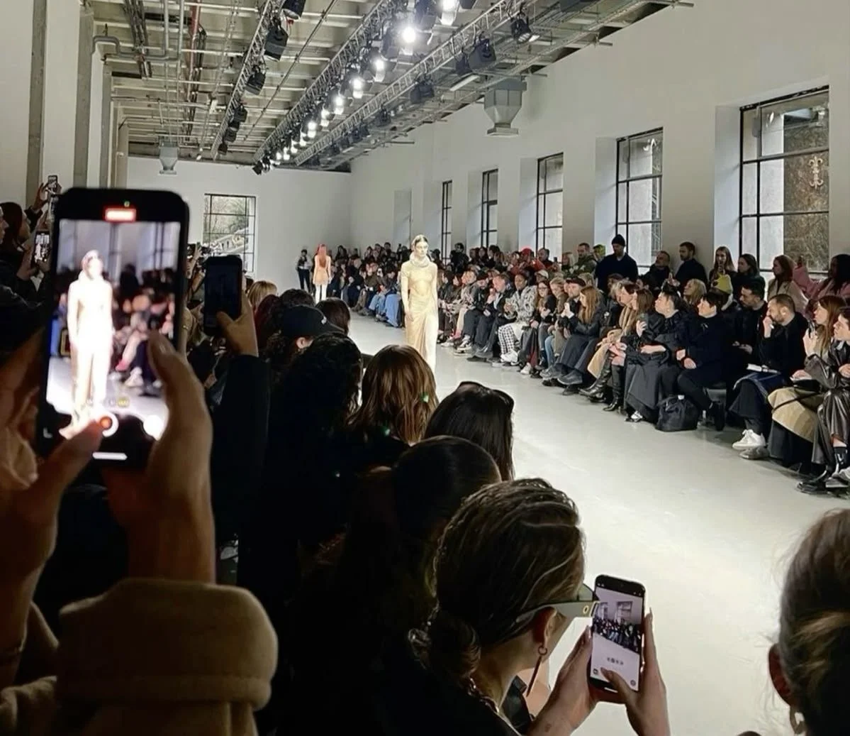 NYFW, Now Streaming from Row 3: A Vibe Shift
