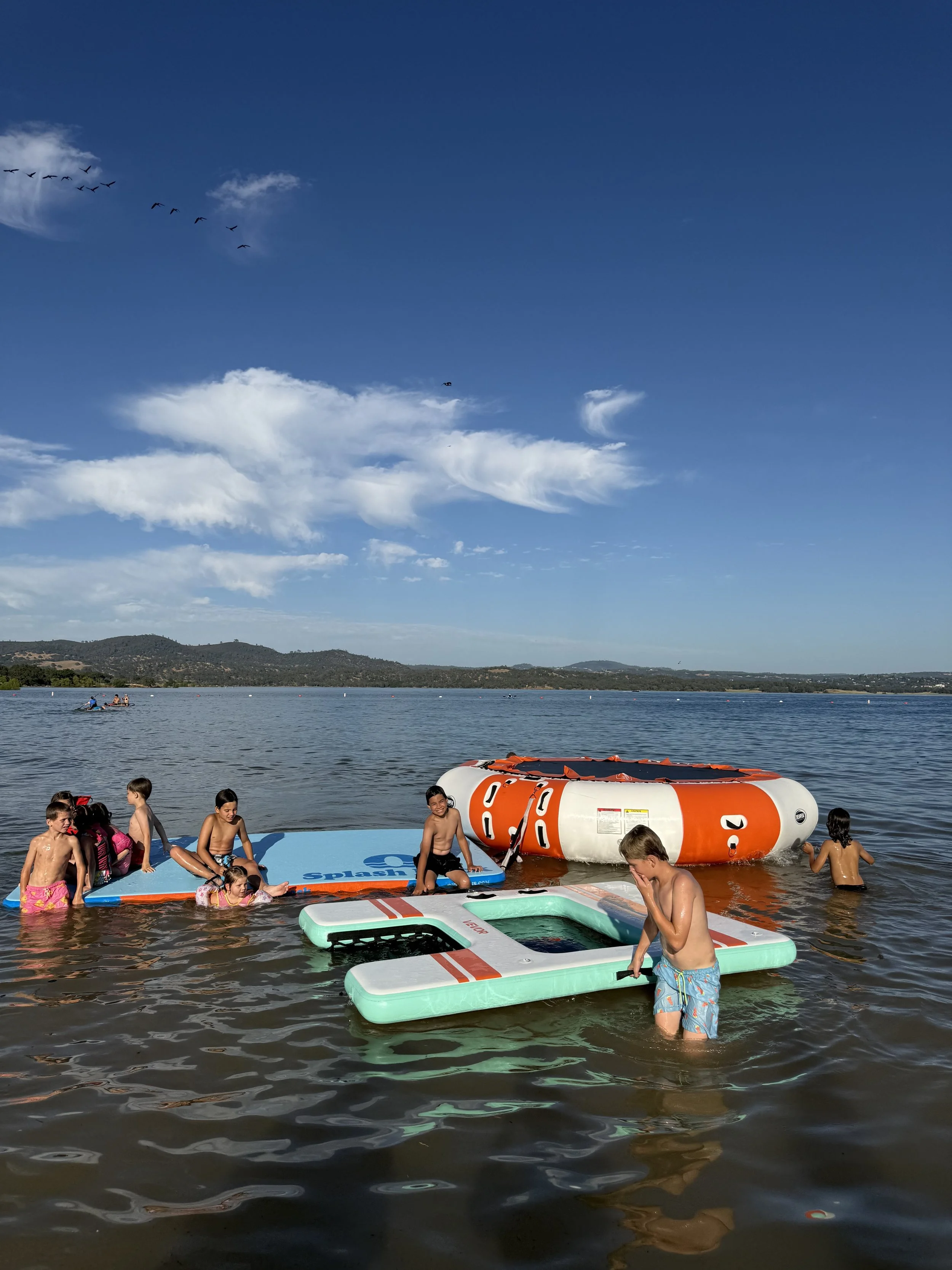 Folsom Lake - the perfect lake spot for kids! 